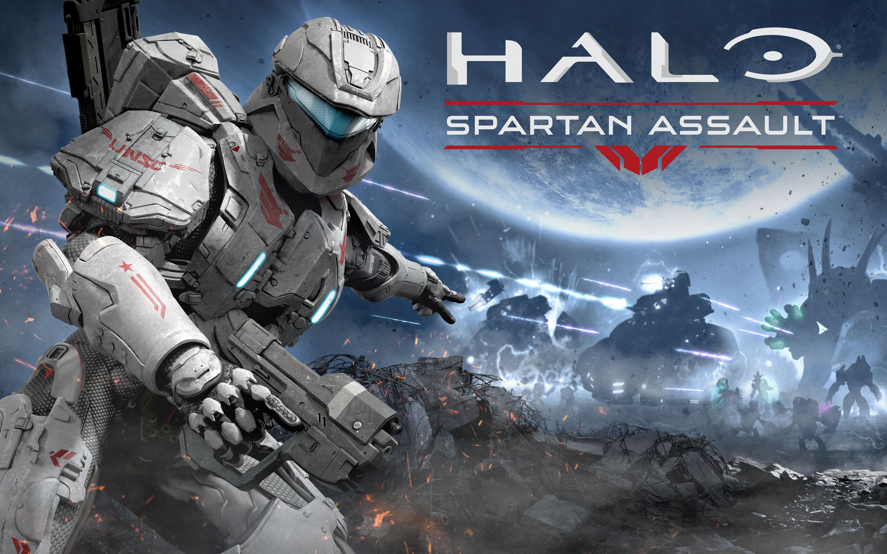 Halo Wallpaper Spartan Assault Game Wide Download Tablet Desktop