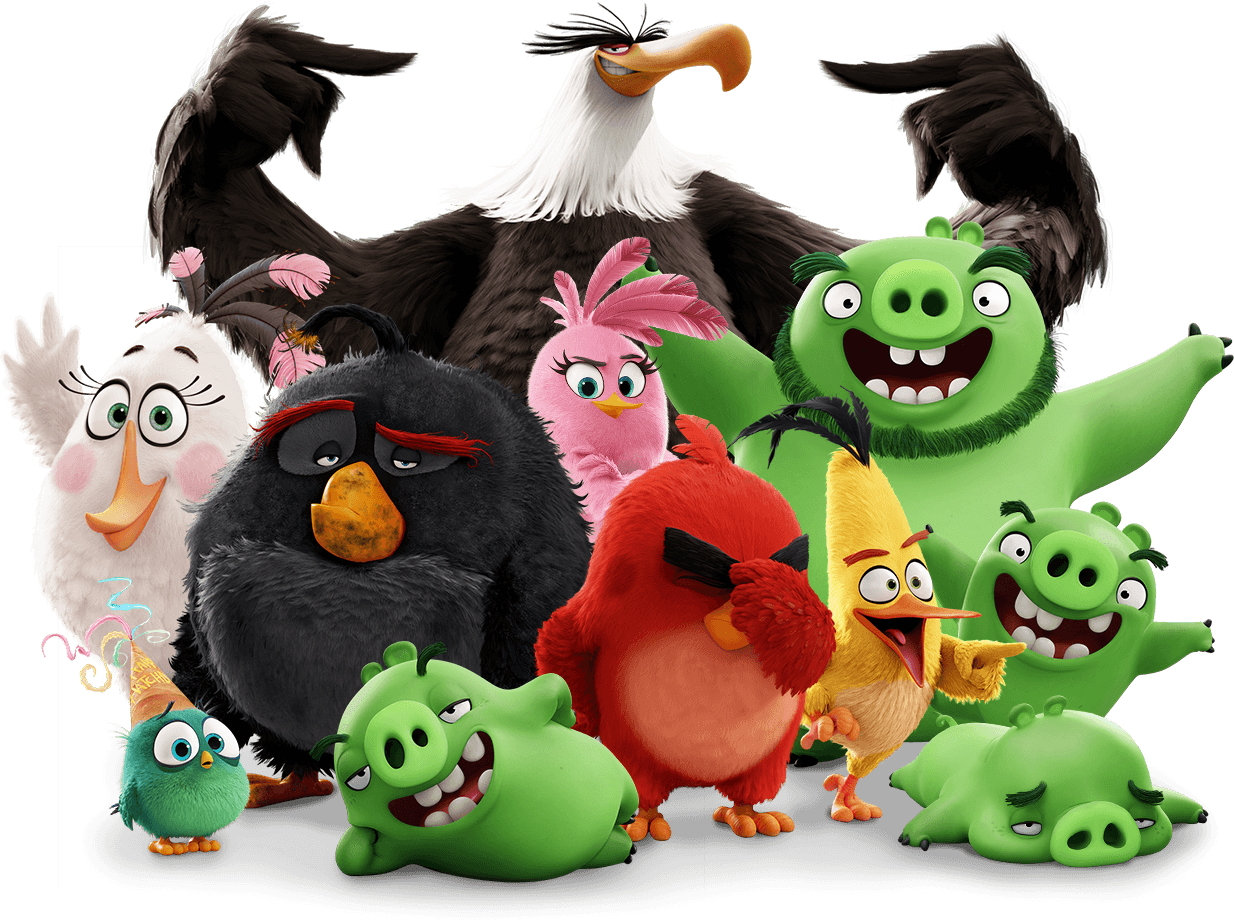The Cast. poster. Angry birds characters, Angry birds, Angry birds
