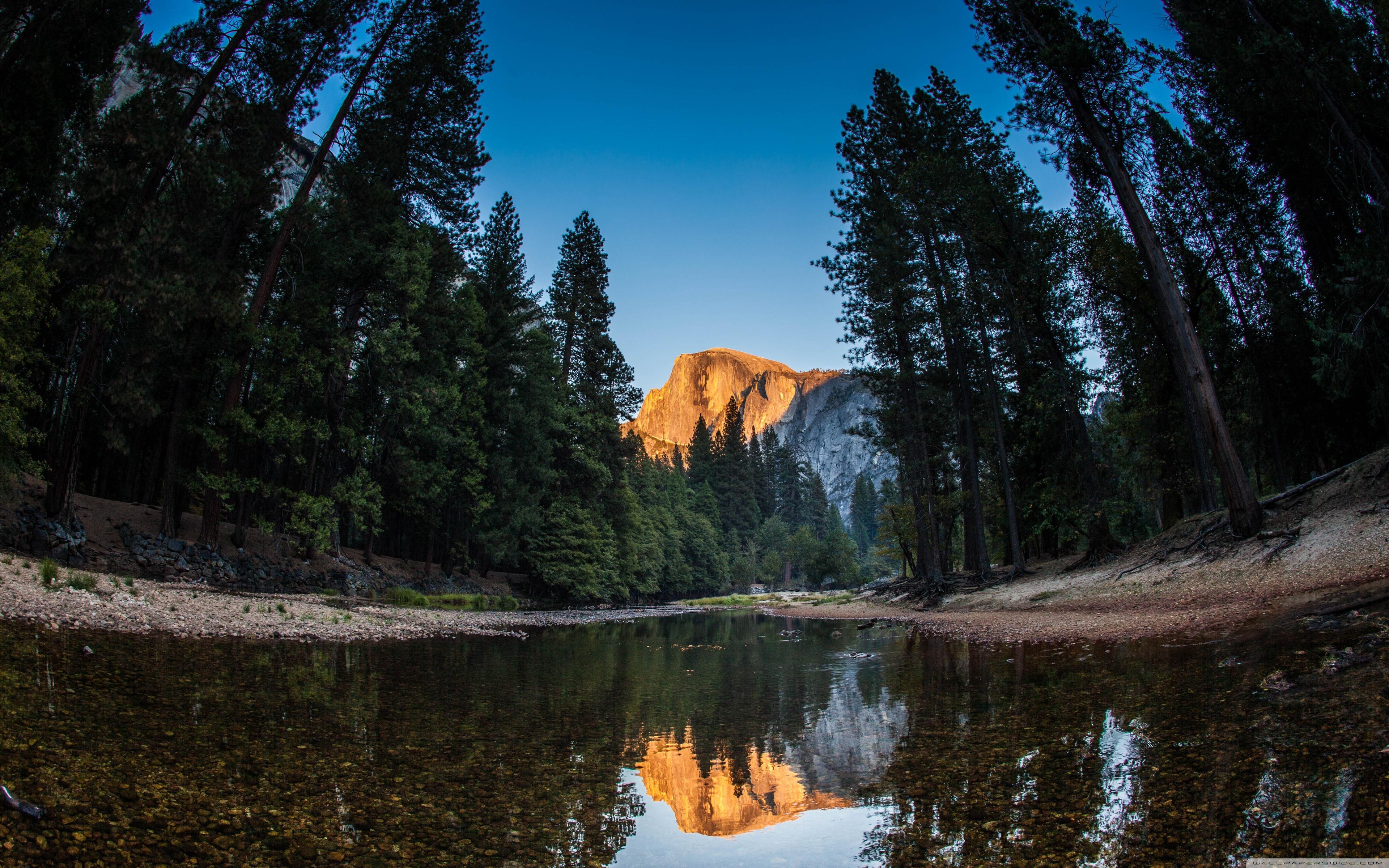 Half Dome, Yosemite National Park, California ❤ 4K HD Desktop