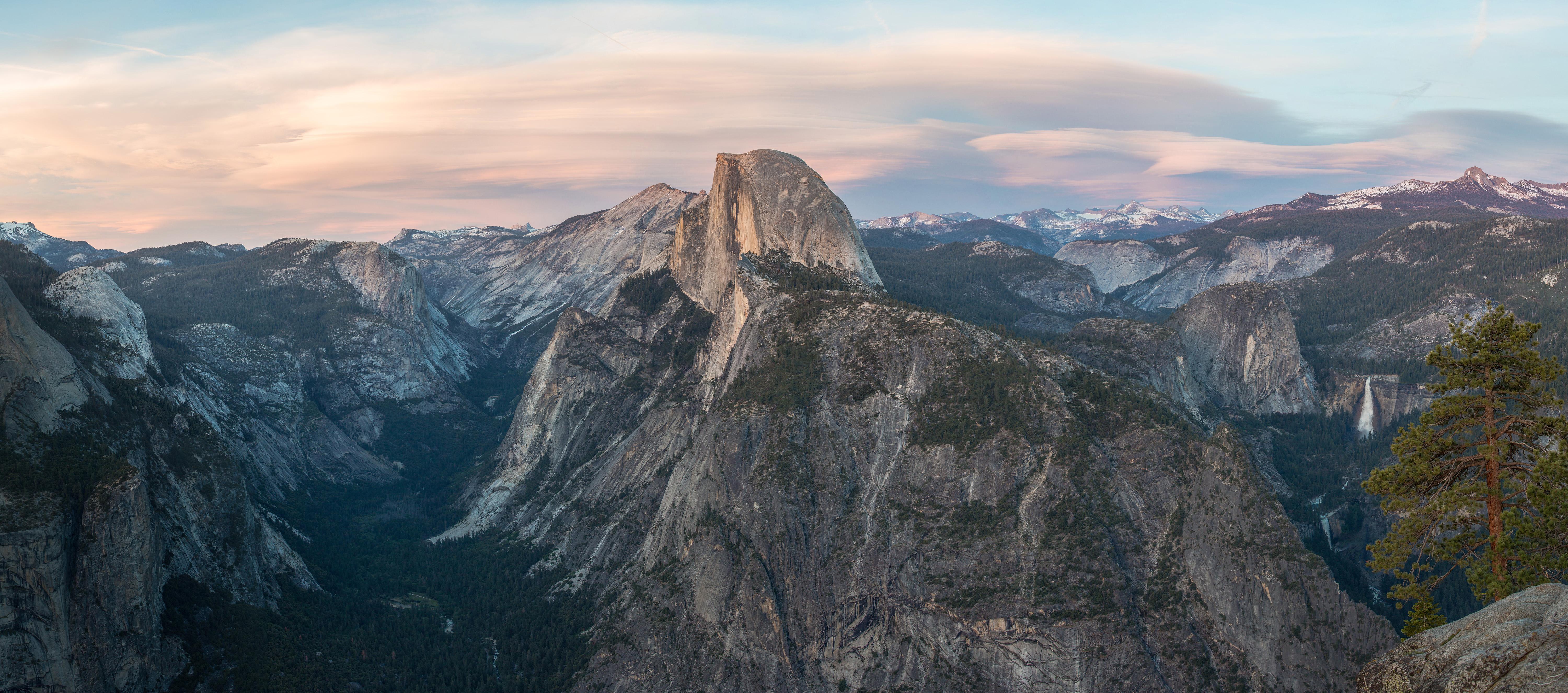 Glacier Point at Sunset, Yosemite NP, CA