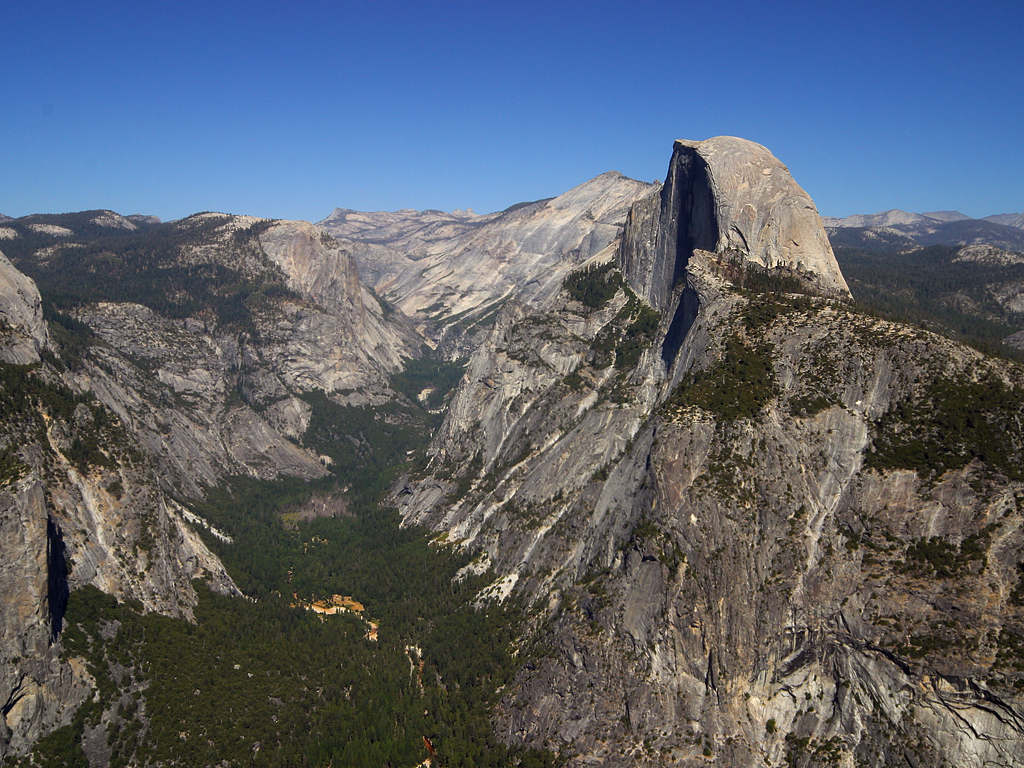 Yosemite Half Dome Drawing HD Wallpaper, Background Image