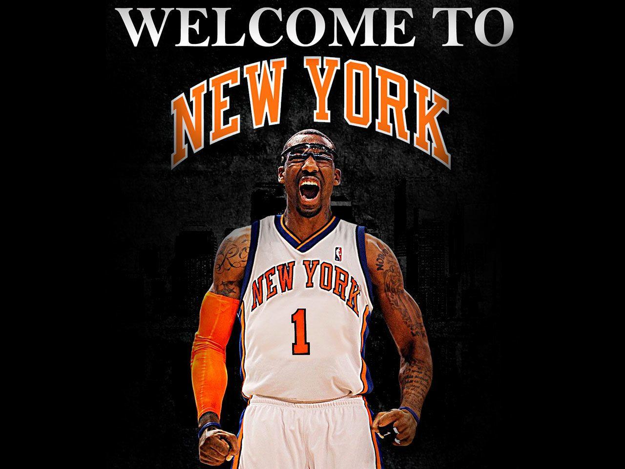 NY Knicks. Amare Stoudemire NY Knicks Welcome Wallpaper