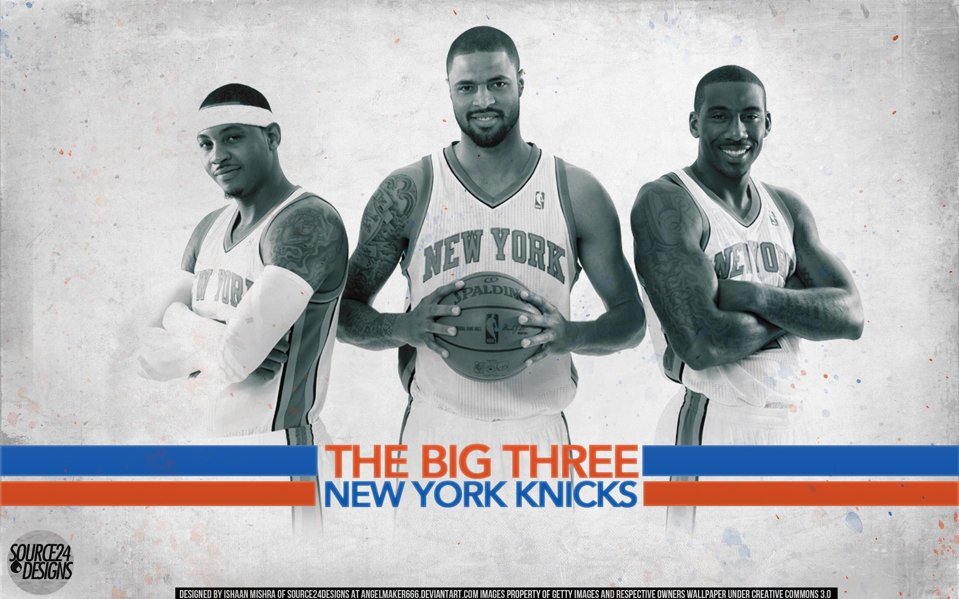 New York Knicks Big Three Wallpaper