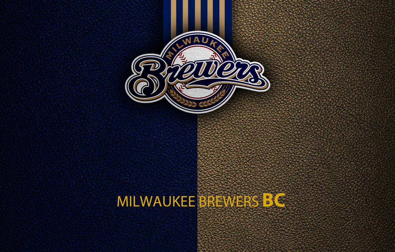 Wallpaper wallpaper, sport, logo, baseball, Milwaukee Brewers image