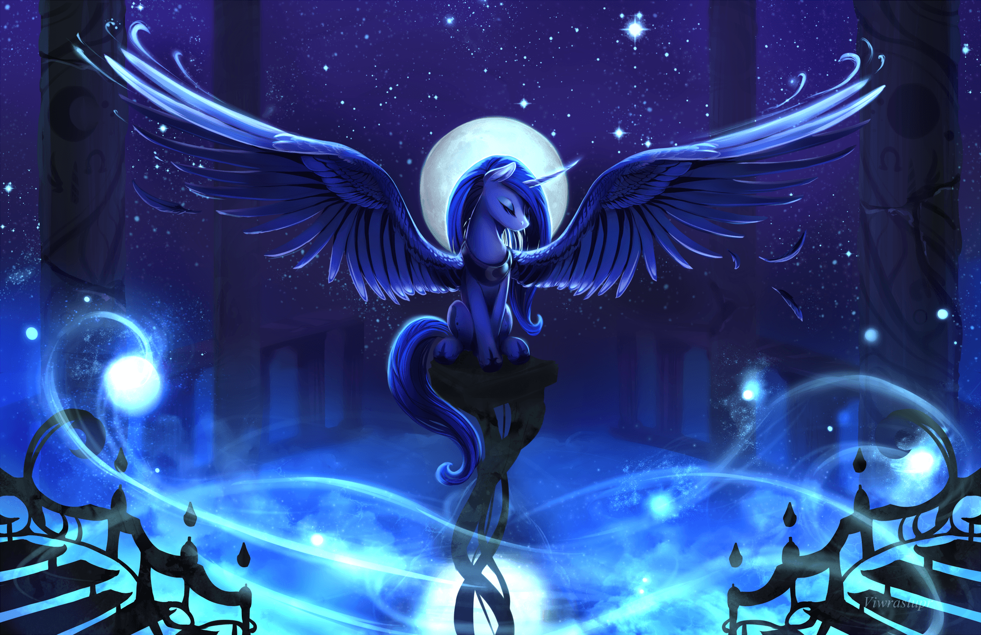 Princess Luna 1400x900 Resolution HD 4k Wallpaper, Image