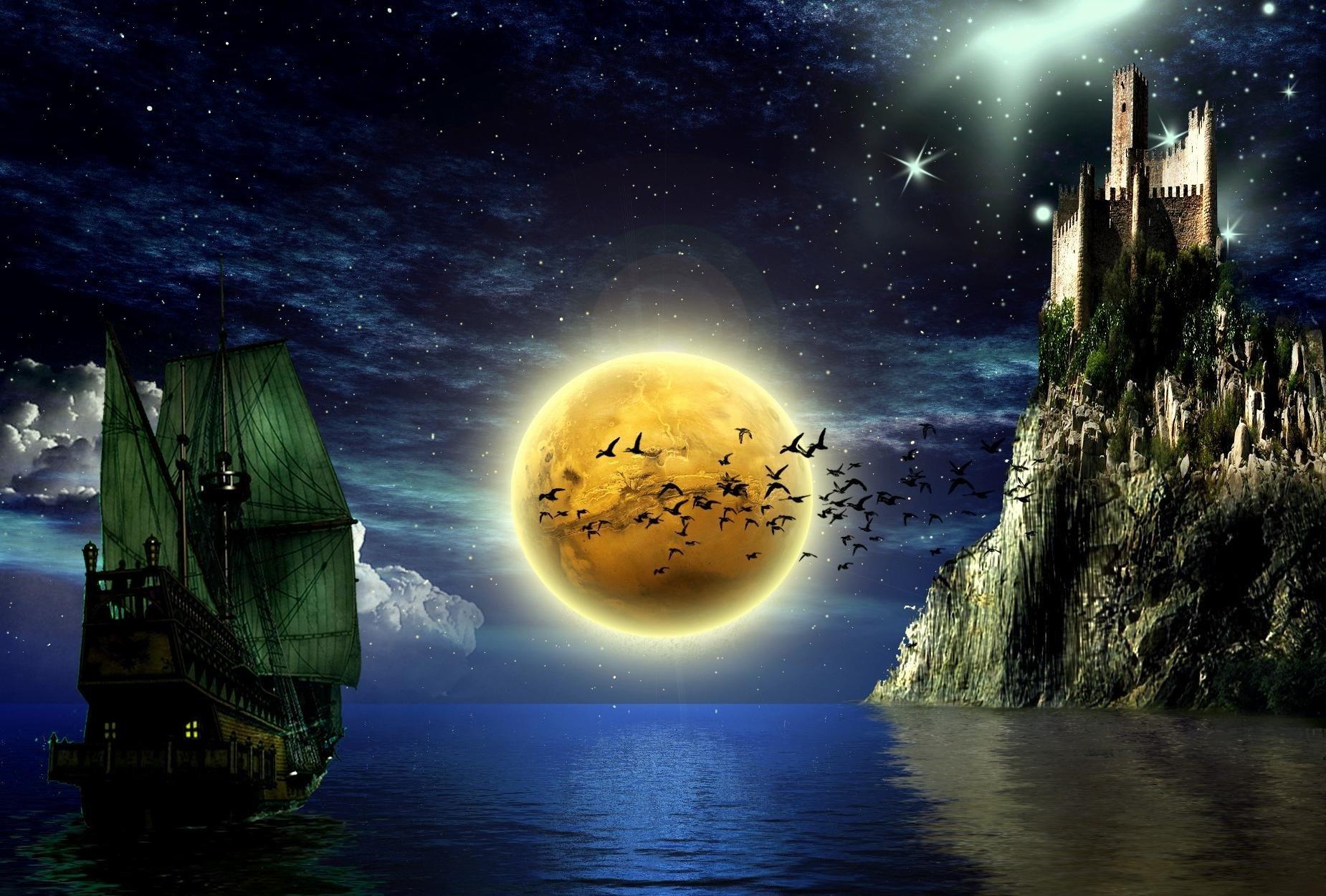 Night Fantasy Wallpaper and Background Imagex1250