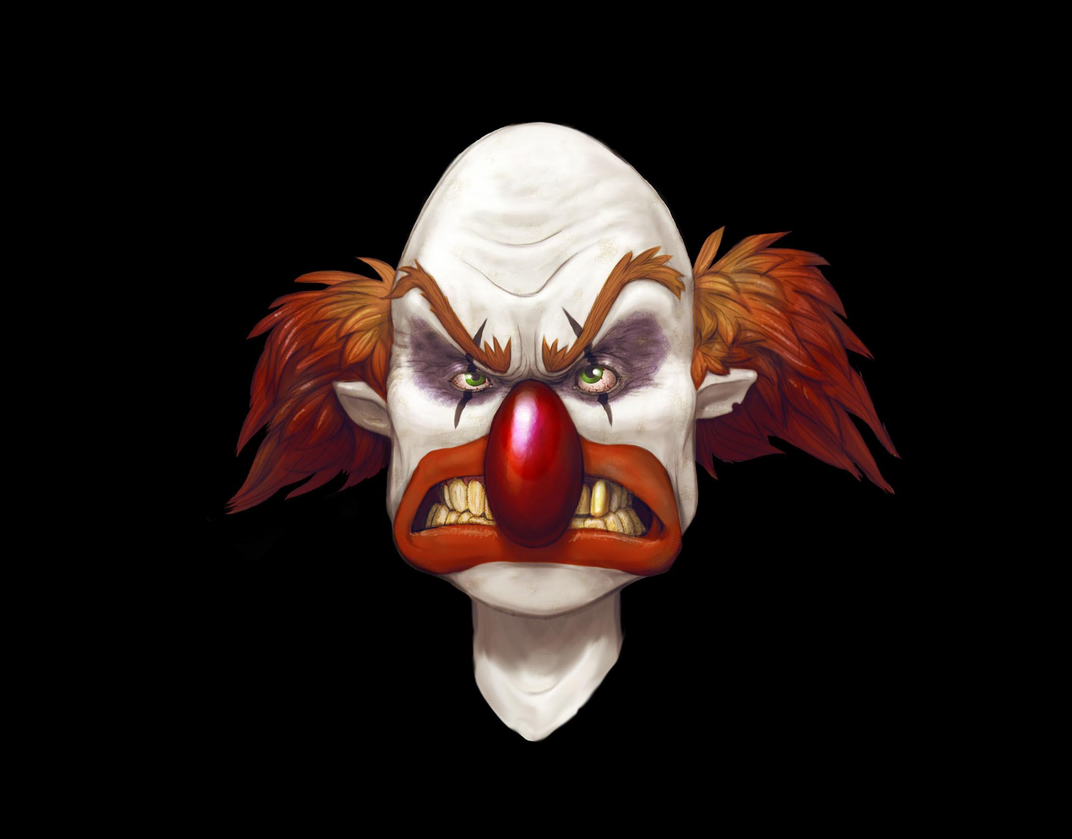 Scary Clowns Wallpaper