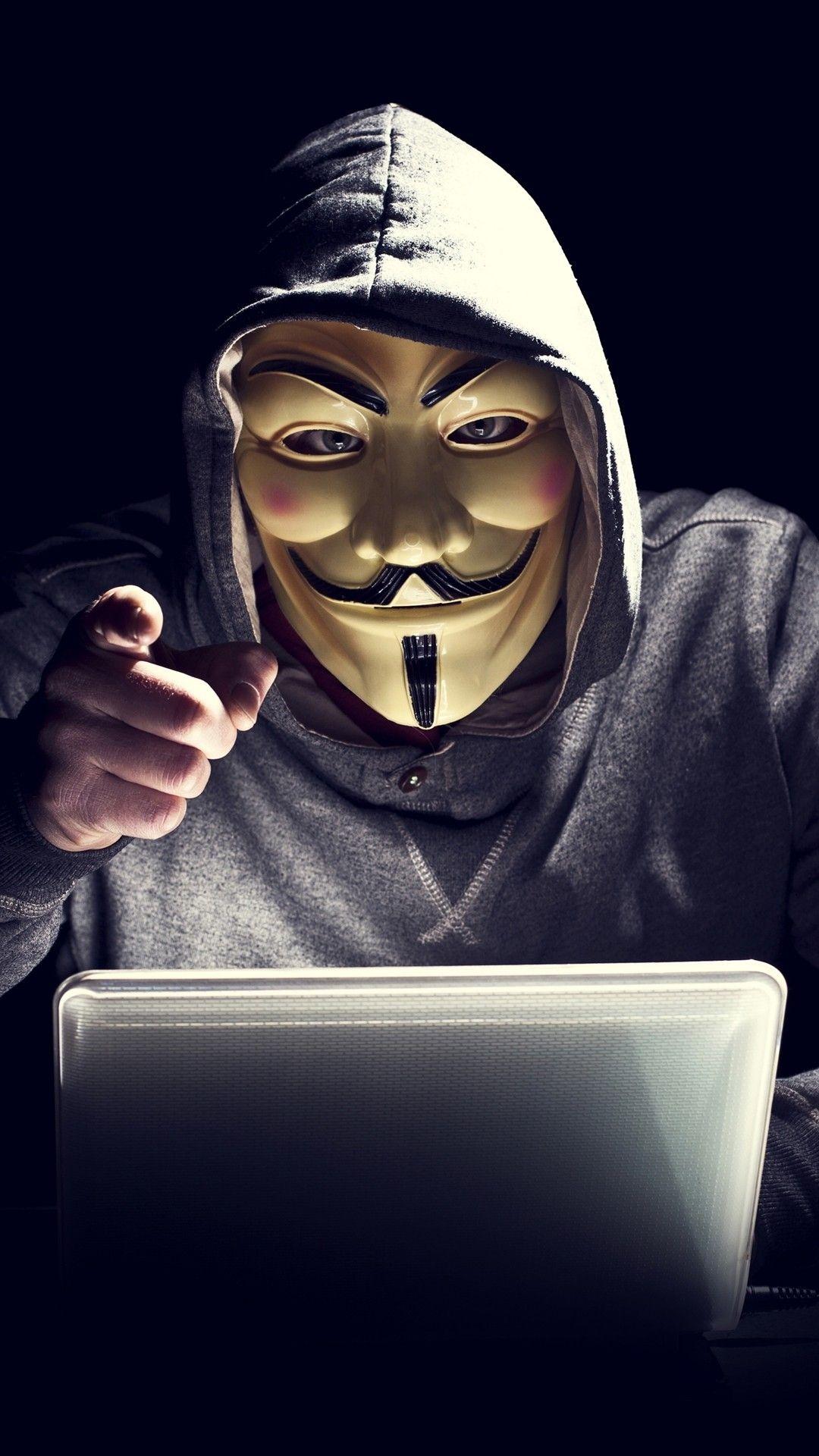 Amazing Pics. Hacker wallpaper, Anonymous mask