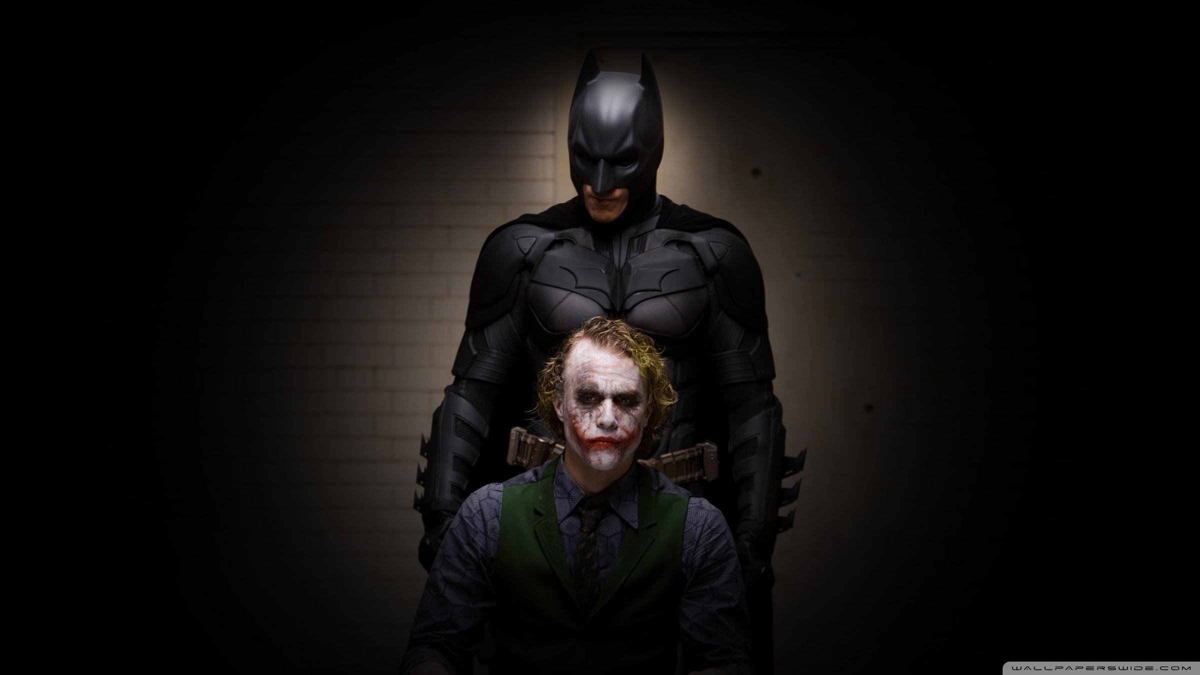 Batman And Joker ❤ 4K HD Desktop Wallpaper for 4K Ultra HD TV