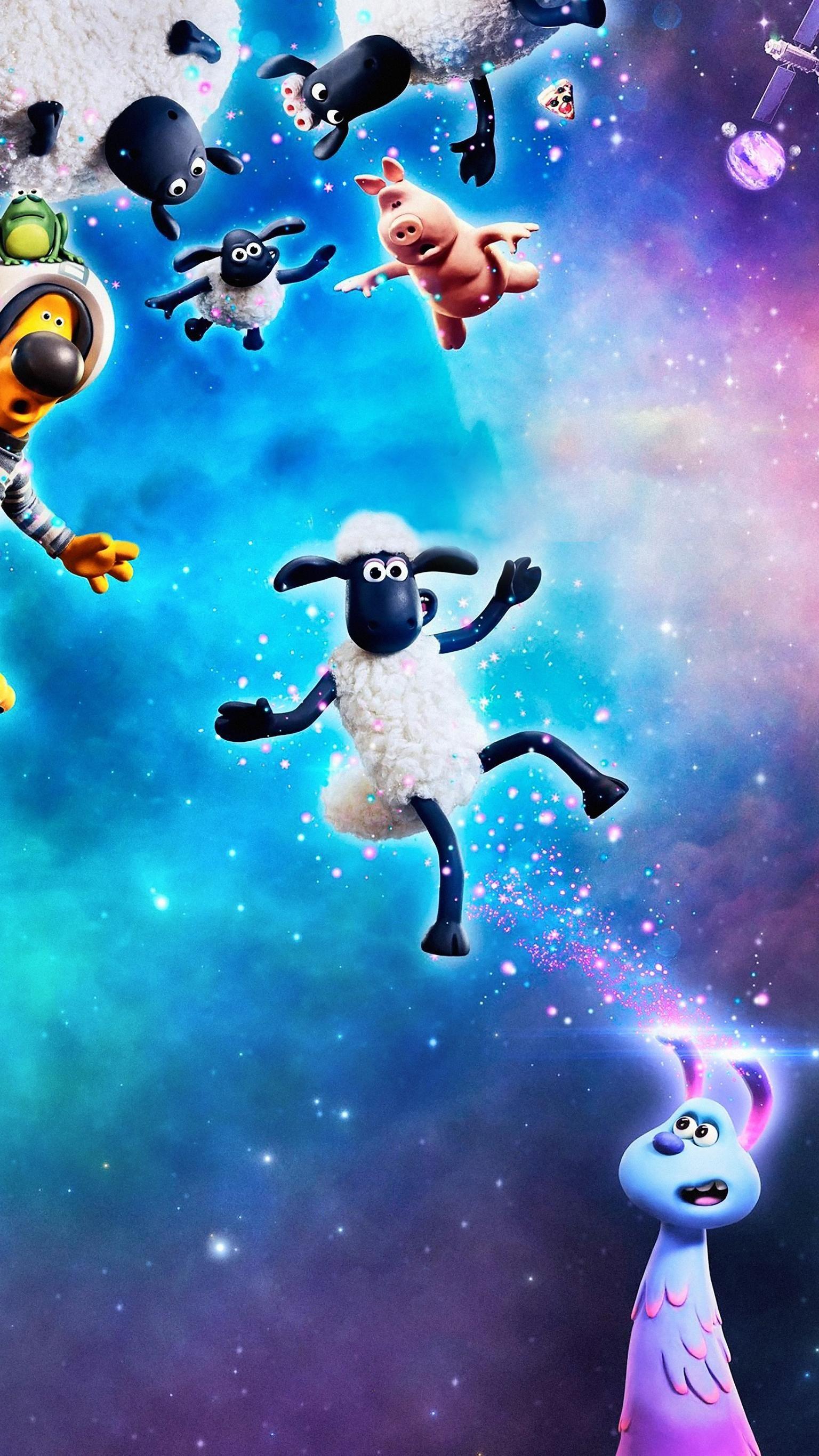 A Shaun the Sheep Movie: Farmageddon (2019) Phone Wallpaper