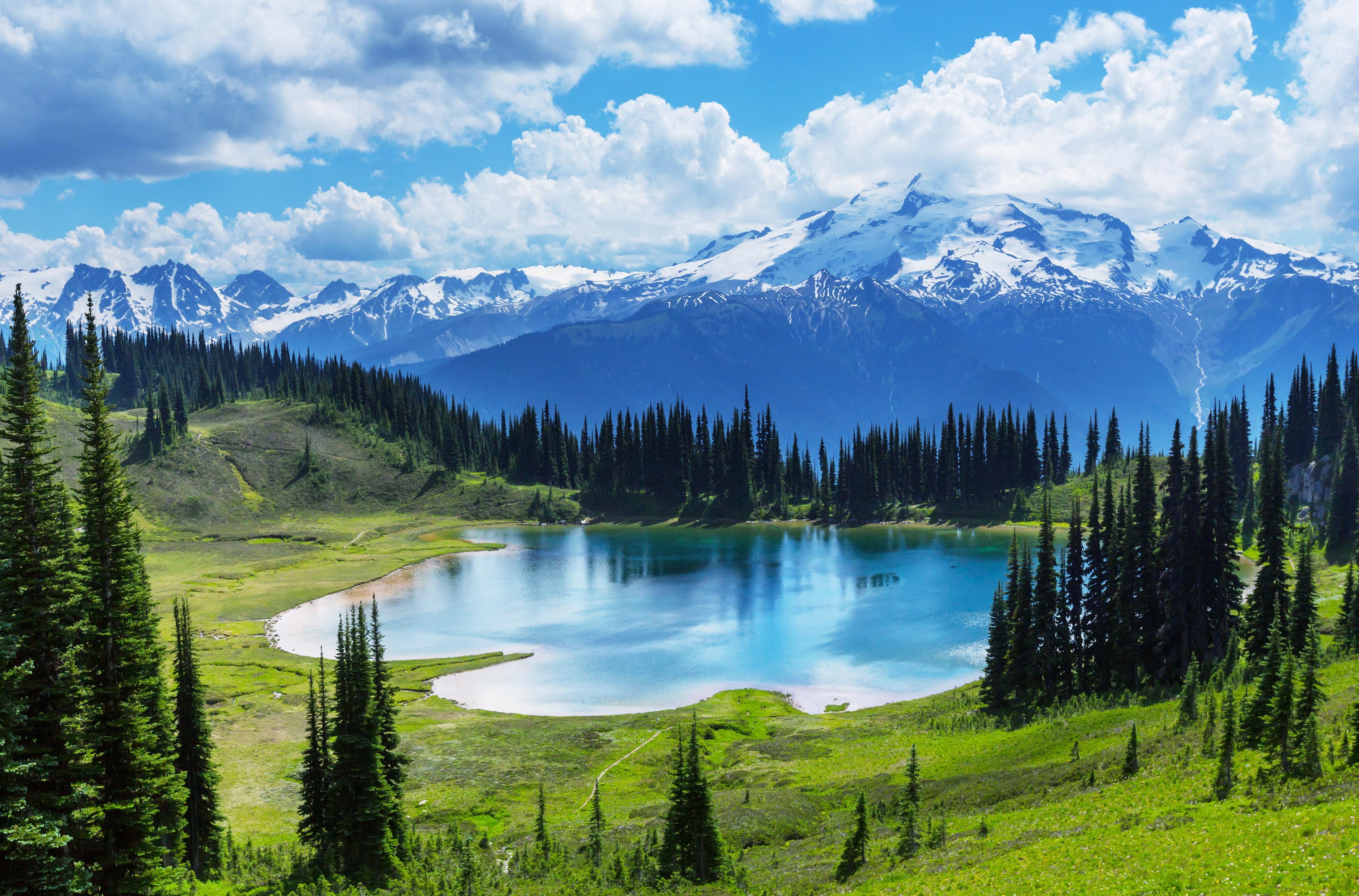 HD wallpaper: Lakes, Moraine Lake, Alberta, Banff National Park
