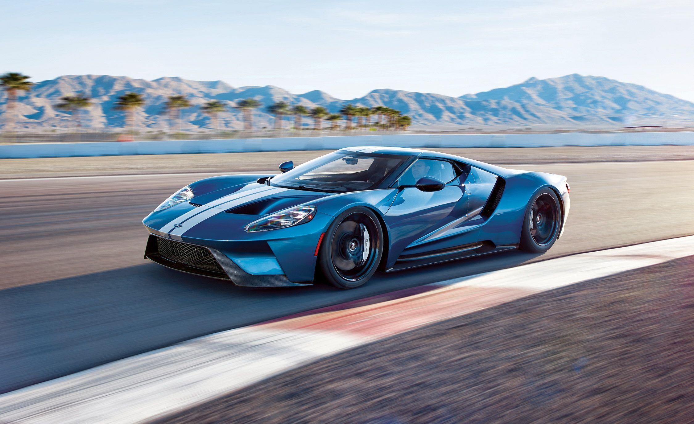 Ford GT Supercar First Ride. Review. Car and Driver