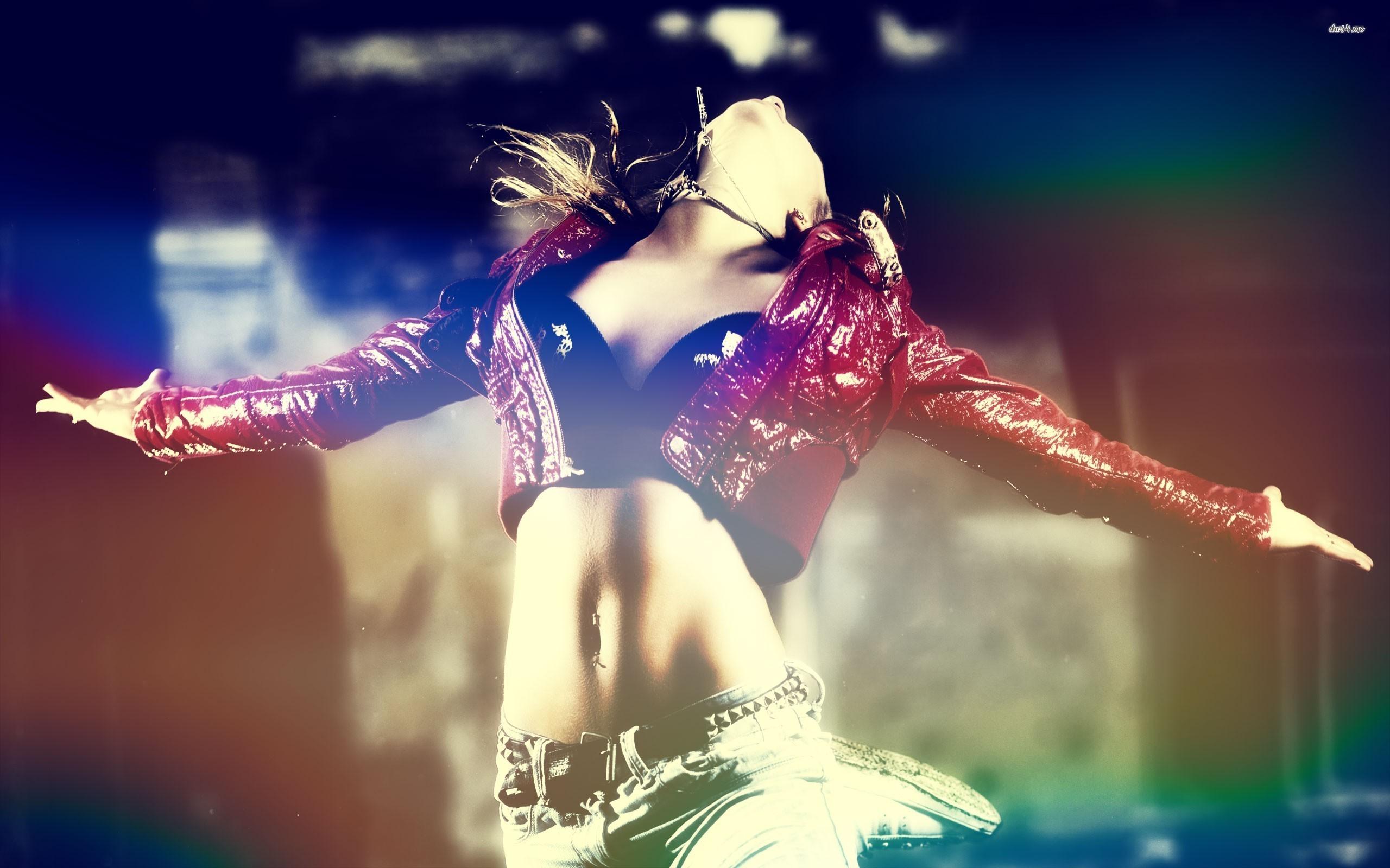 Dancing girl wallpaper wallpaper