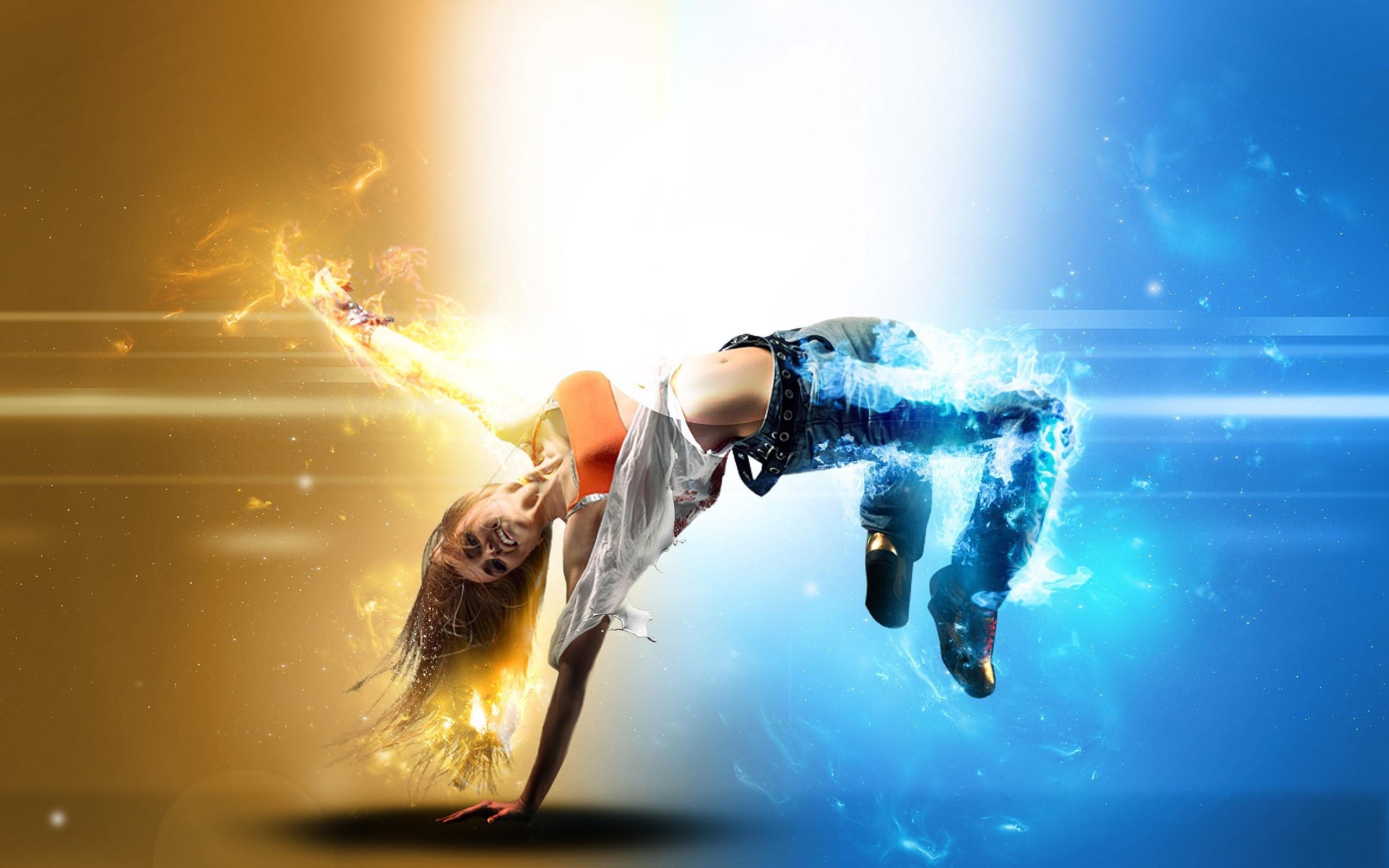 Dance by Girl in Jeans Nice Wallpaper