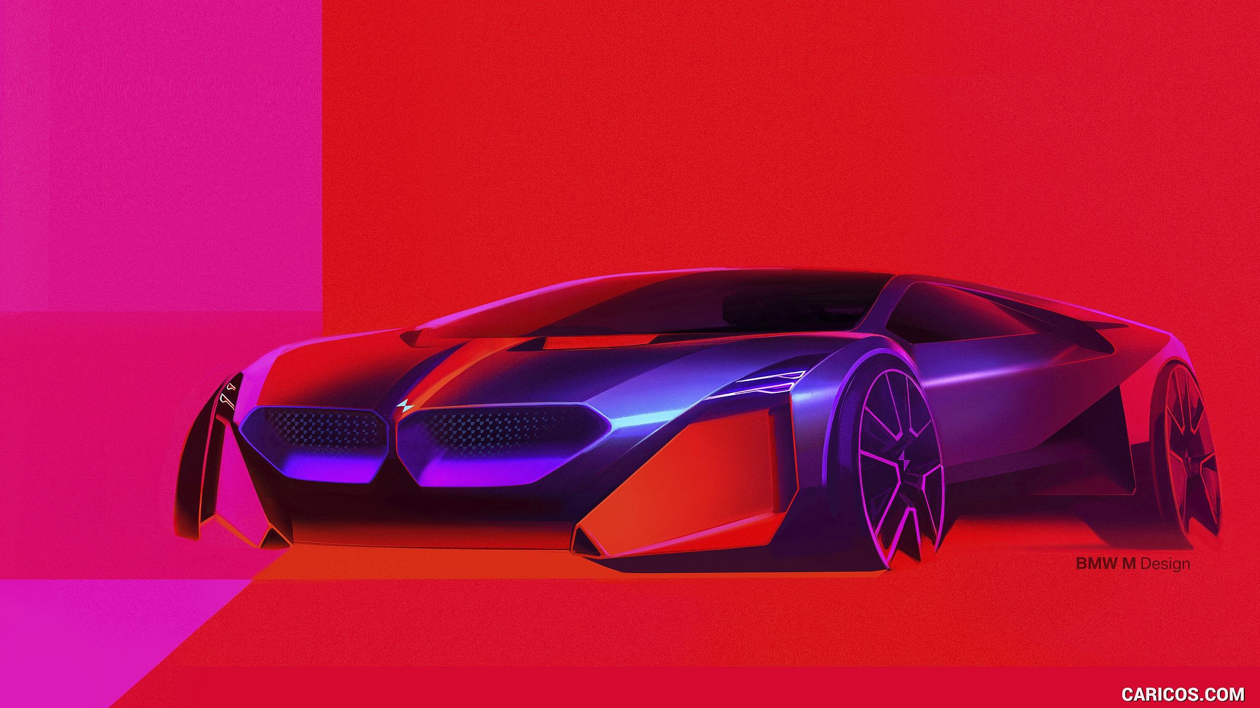 BMW Vision M Next Sketch. HD Wallpaper