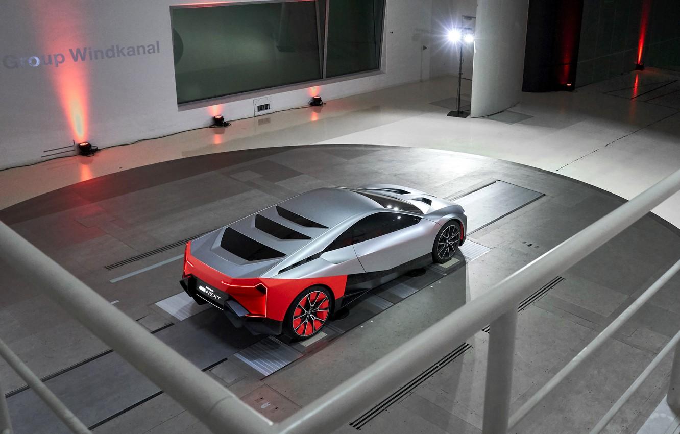 Wallpaper coupe, BMW, wind tunnel, 2019, Vision M NEXT Concept