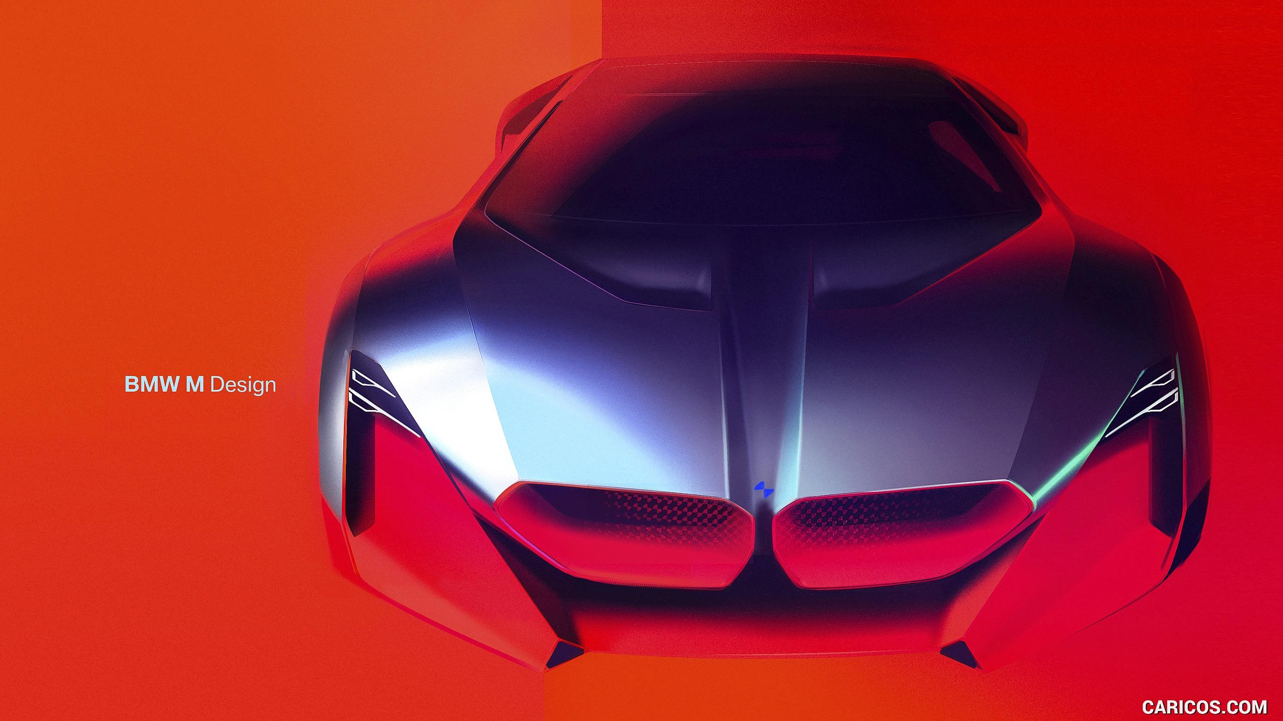 BMW Vision M Next Sketch. HD Wallpaper
