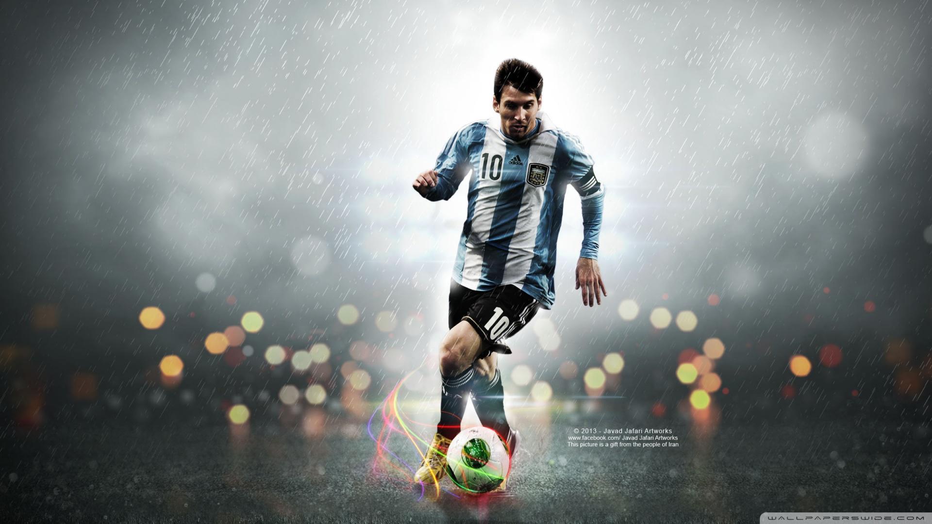 Leo Messi 10 ❤ 4K HD Desktop Wallpaper for 4K Ultra HD TV • Wide