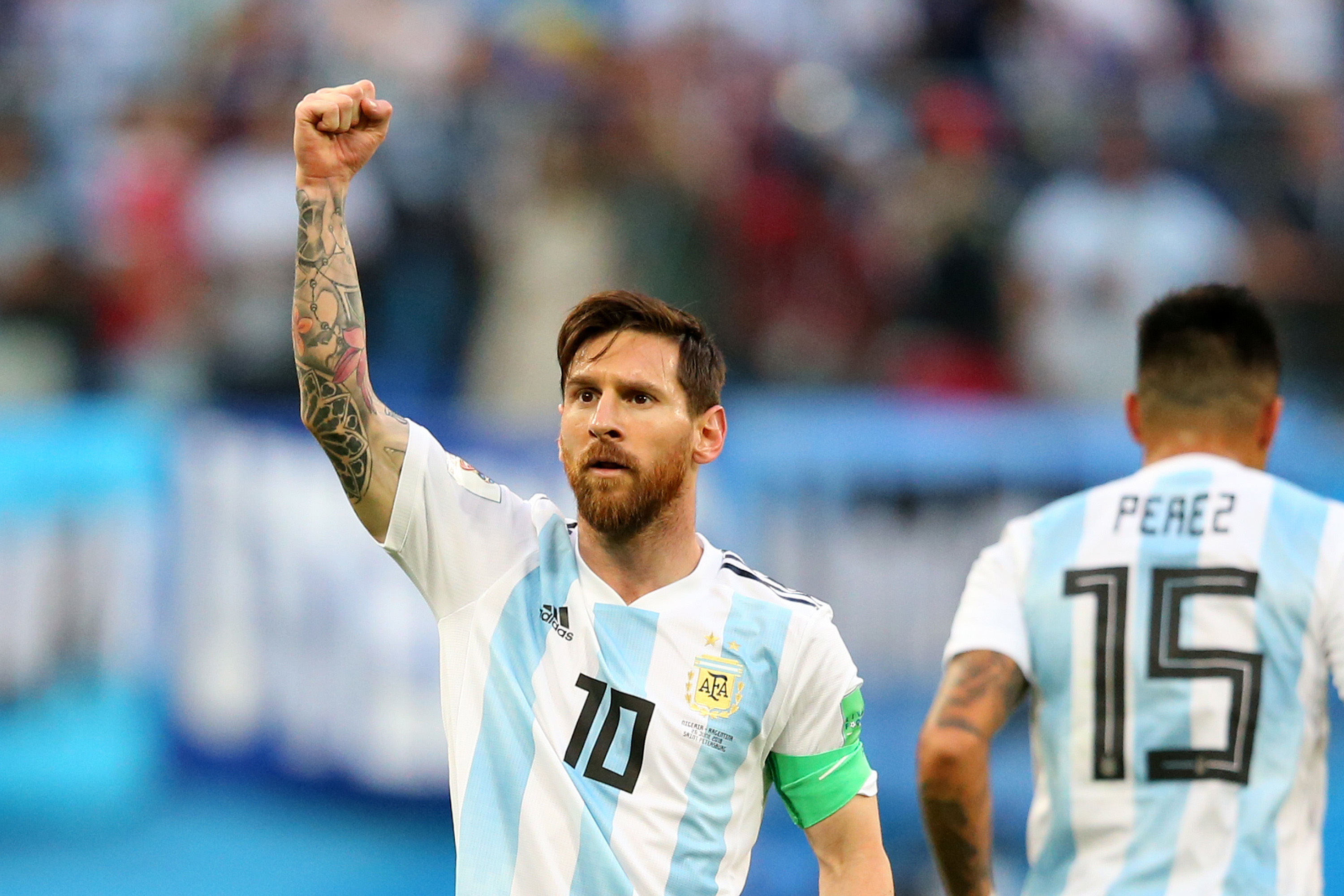 Lionel Messi in World Cup 2018 Photo