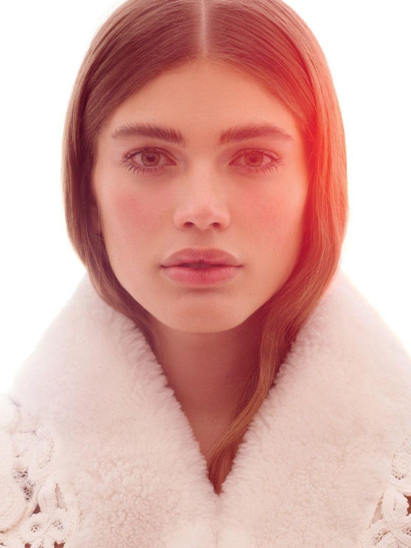 Valentina Sampaio is an Ethereal Vision in ELLE Brazil. PRETTY