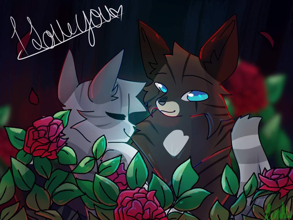 Ivypool and Hawkfrost 