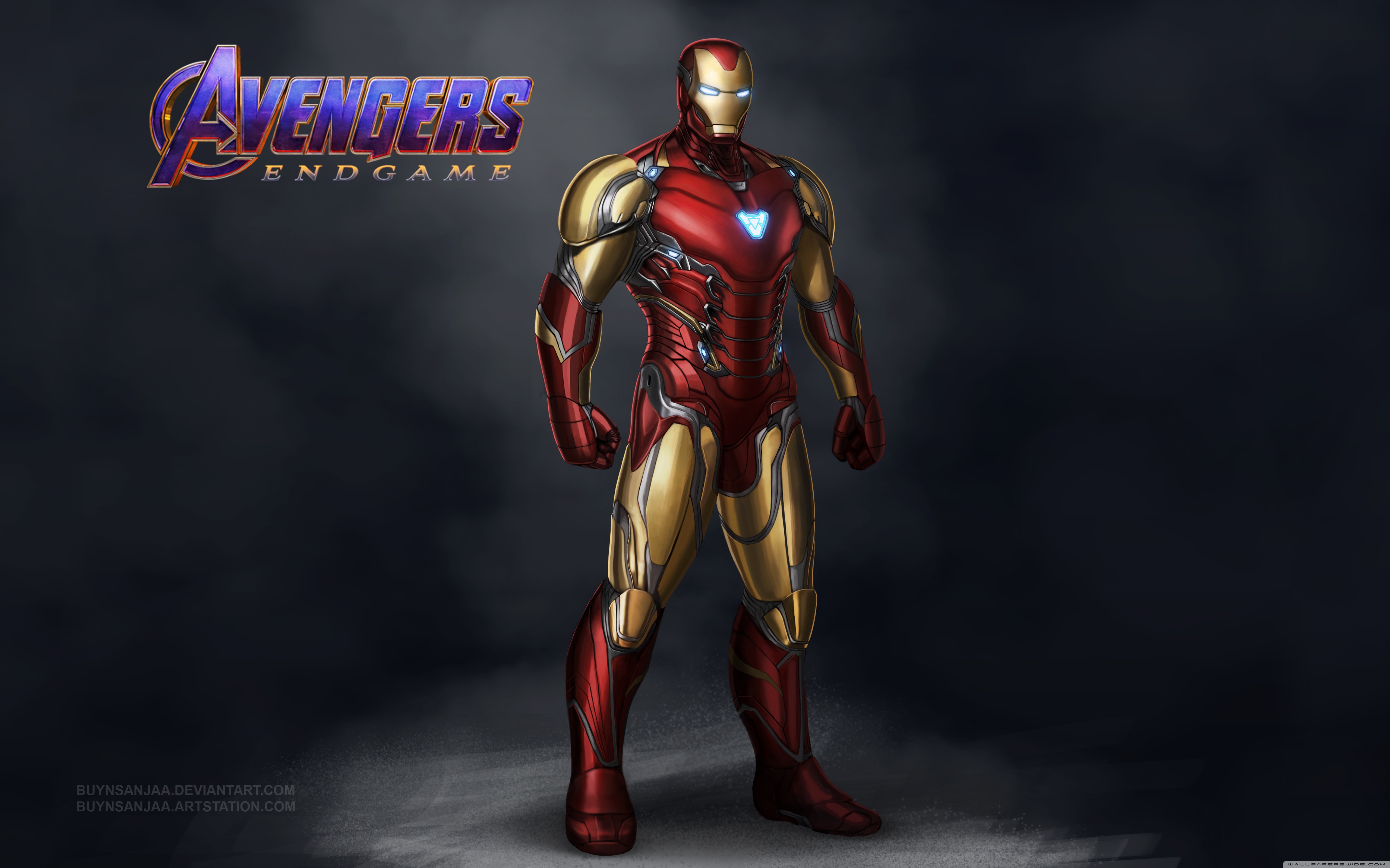 Avengers Endgame Iron Man Mark 85 ❤ 4K HD Desktop Wallpaper for 4K