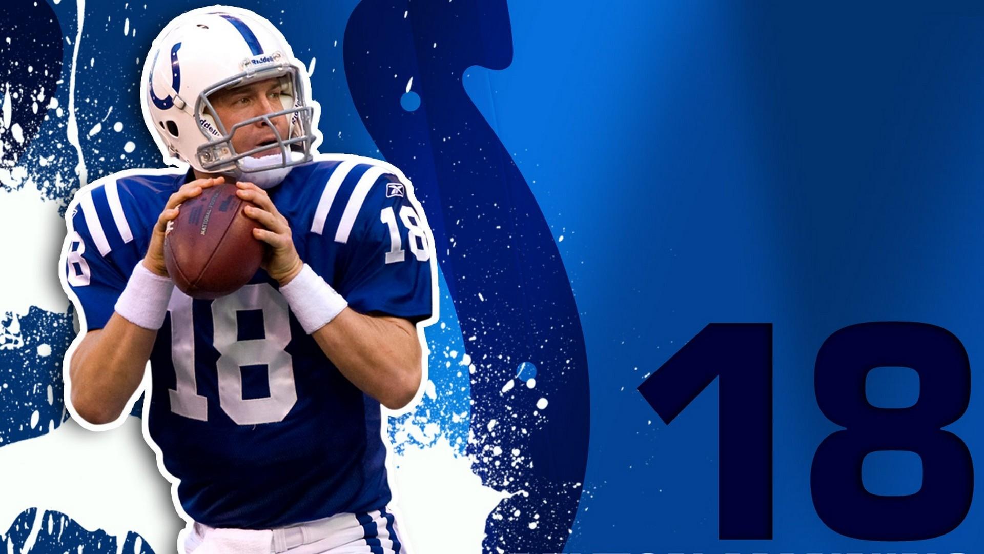 Peyton Manning Indianapolis Colts Wallpaper NFL Football