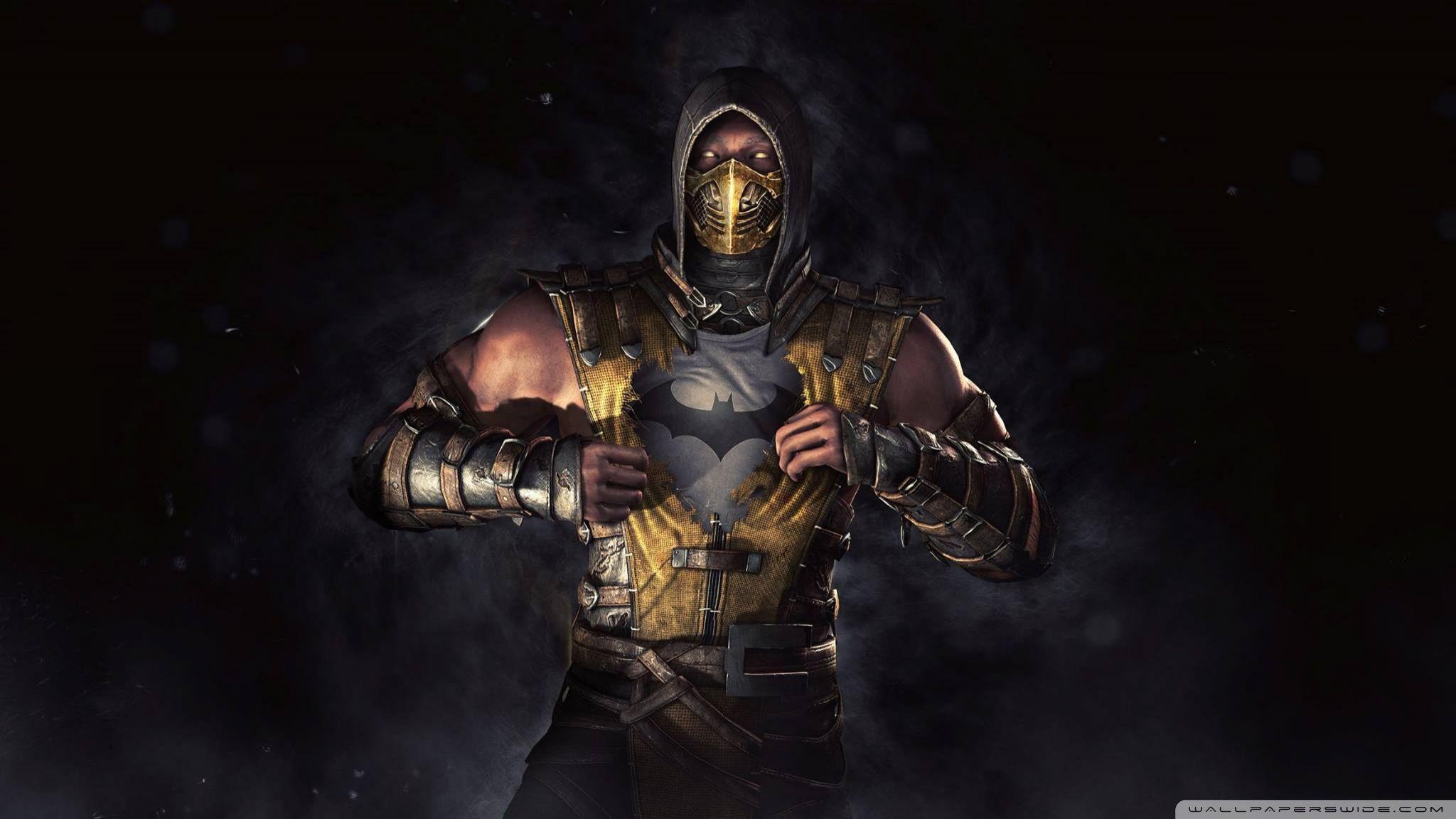 Character from Mortal Kombat Scorpion Wallpaper 4k HD ID:4339