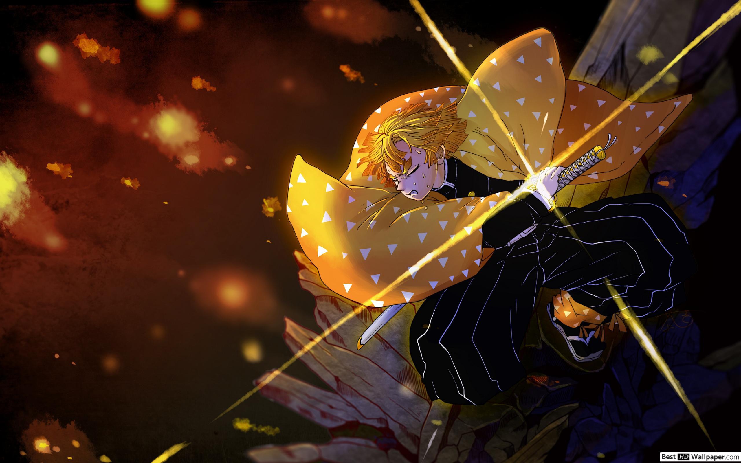Zenitsu Wallpapers Wallpaper Cave