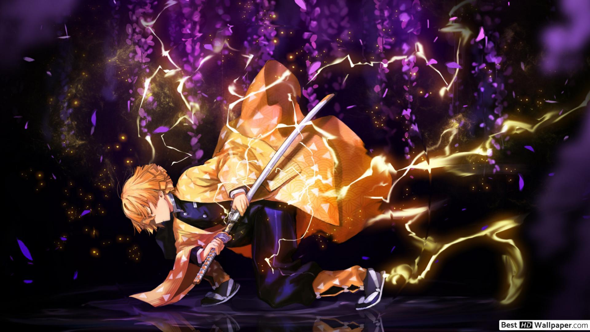 Demon Slayer Agatsuma HD wallpaper download