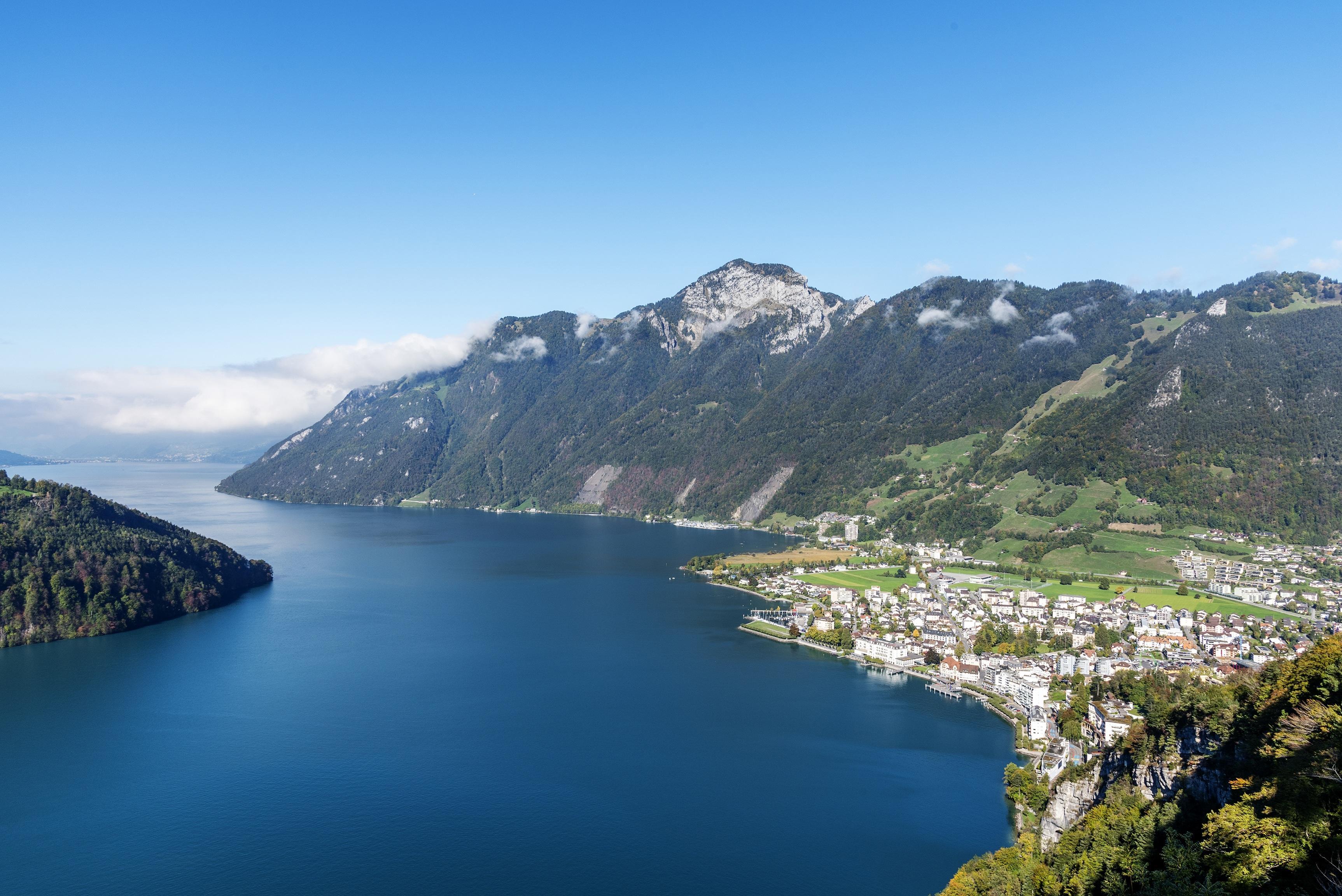 Download Lake Lucerne Region Switzerland Wallpaper free for laptop