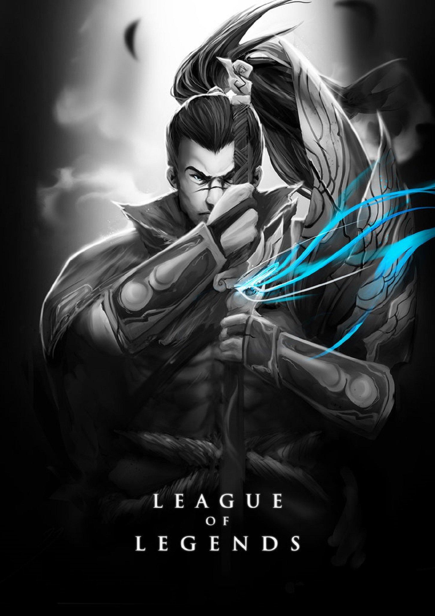 League of Legends Poster Yasuo wallpaperx2049