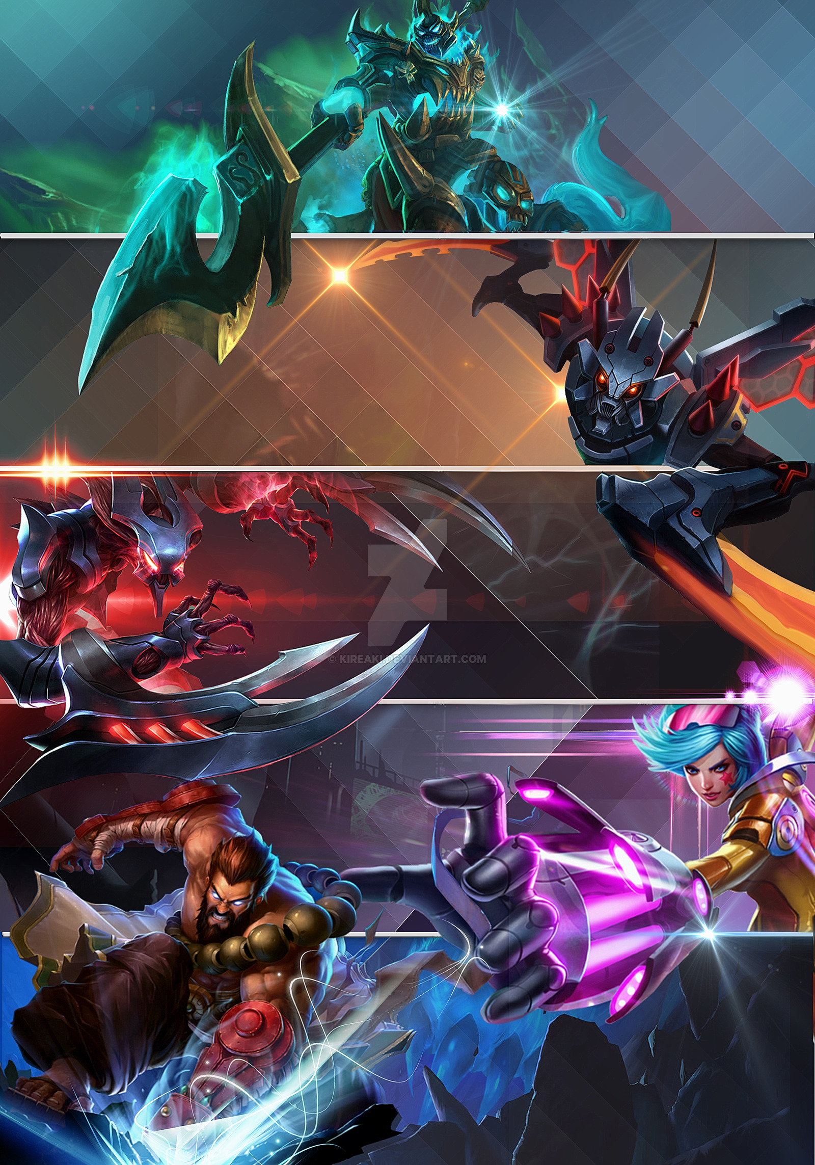 Wall Poster Jungle Champions League of Legends