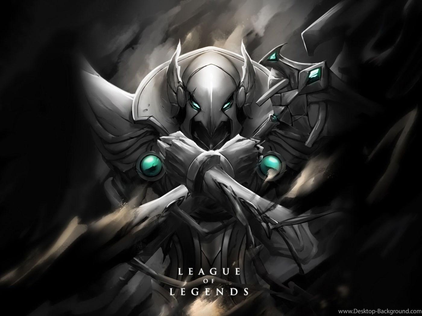 Fullscreen League Of Legends Poster Free Wallpaper