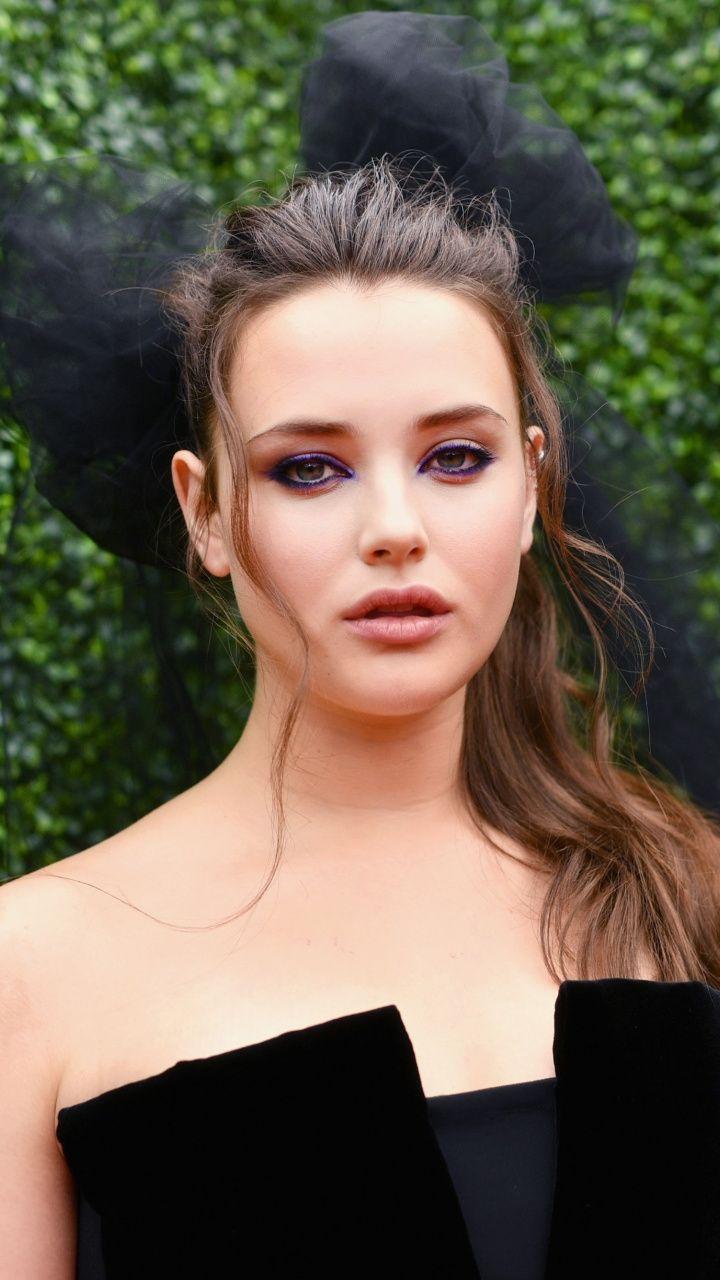 Download 720x1280 Katherine Langford, MTV awards, 2018 wallpaper