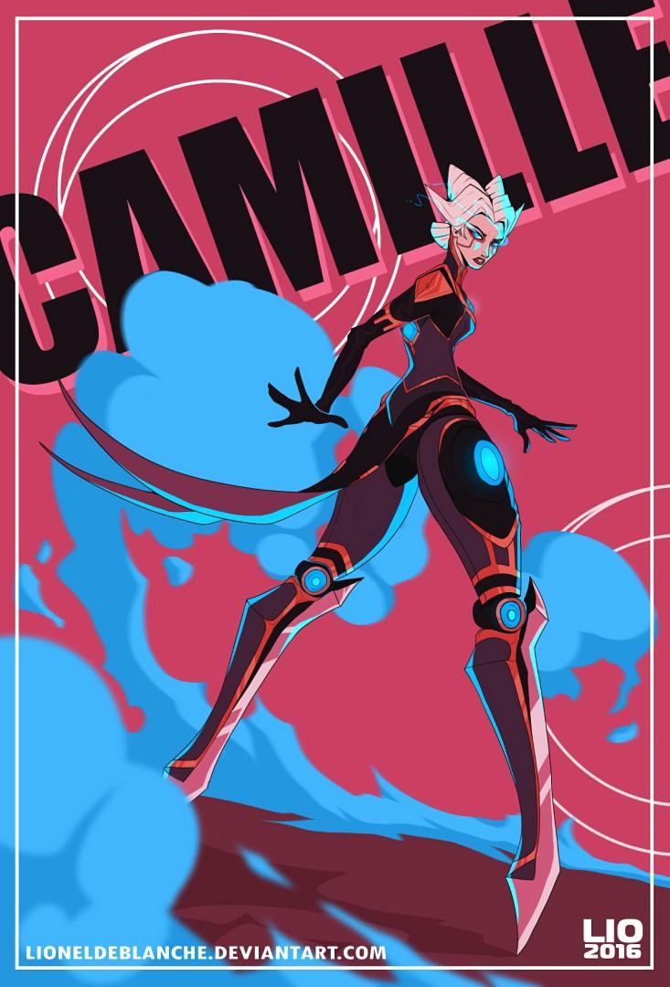 Camille. Wallpaper & Fan Arts. League Of Legends