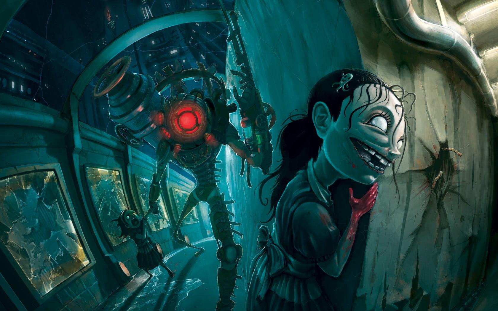 BioShock Big Sister Wallpapers Wallpaper Cave