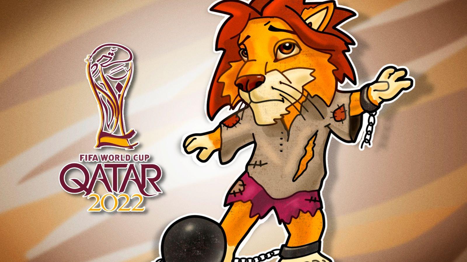 The Onion on Twitter: Qatar Unveils Indentured Mascot For 2022