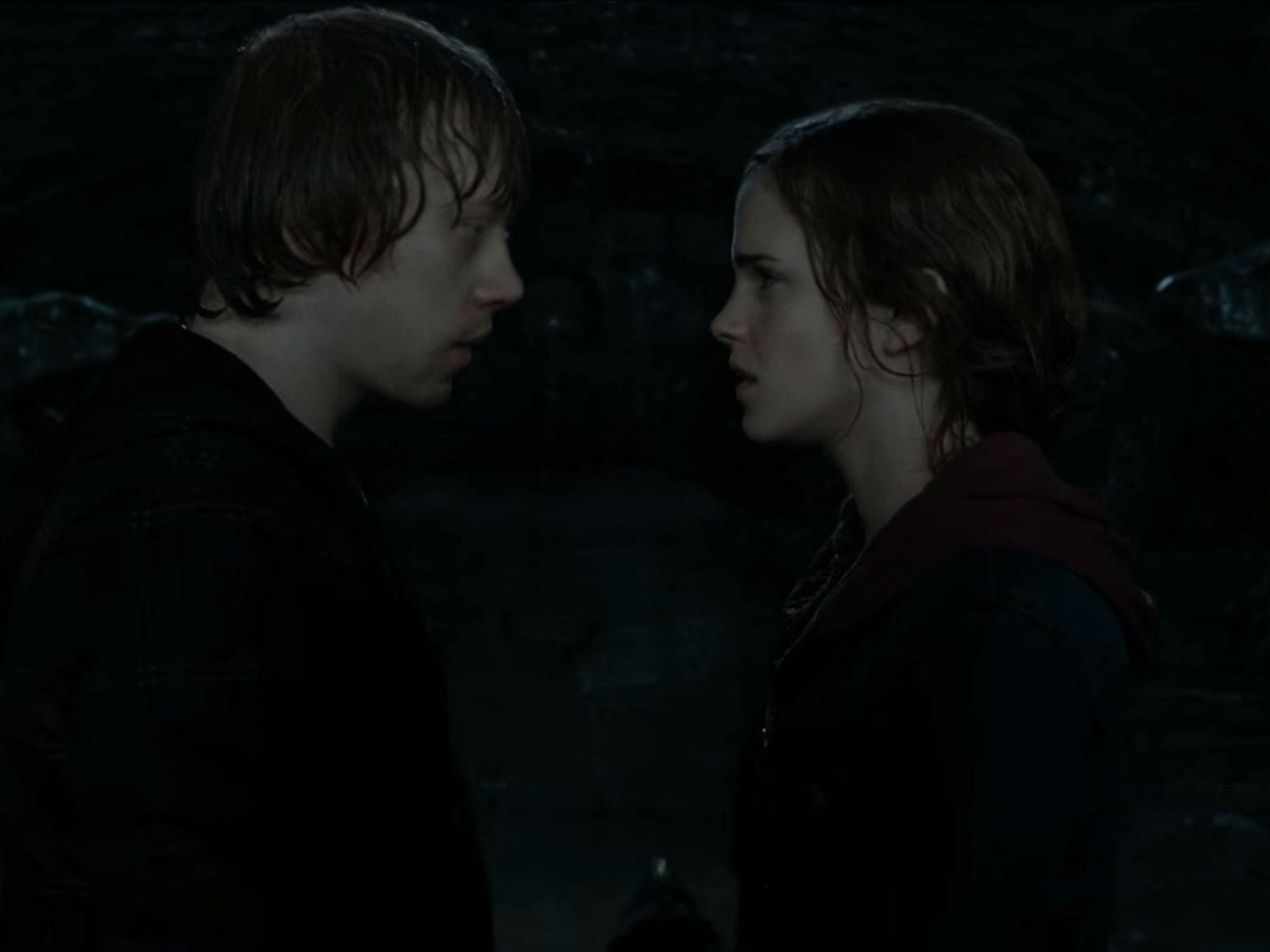 Rupert Grint was really unimpressed by that Emma Watson kiss