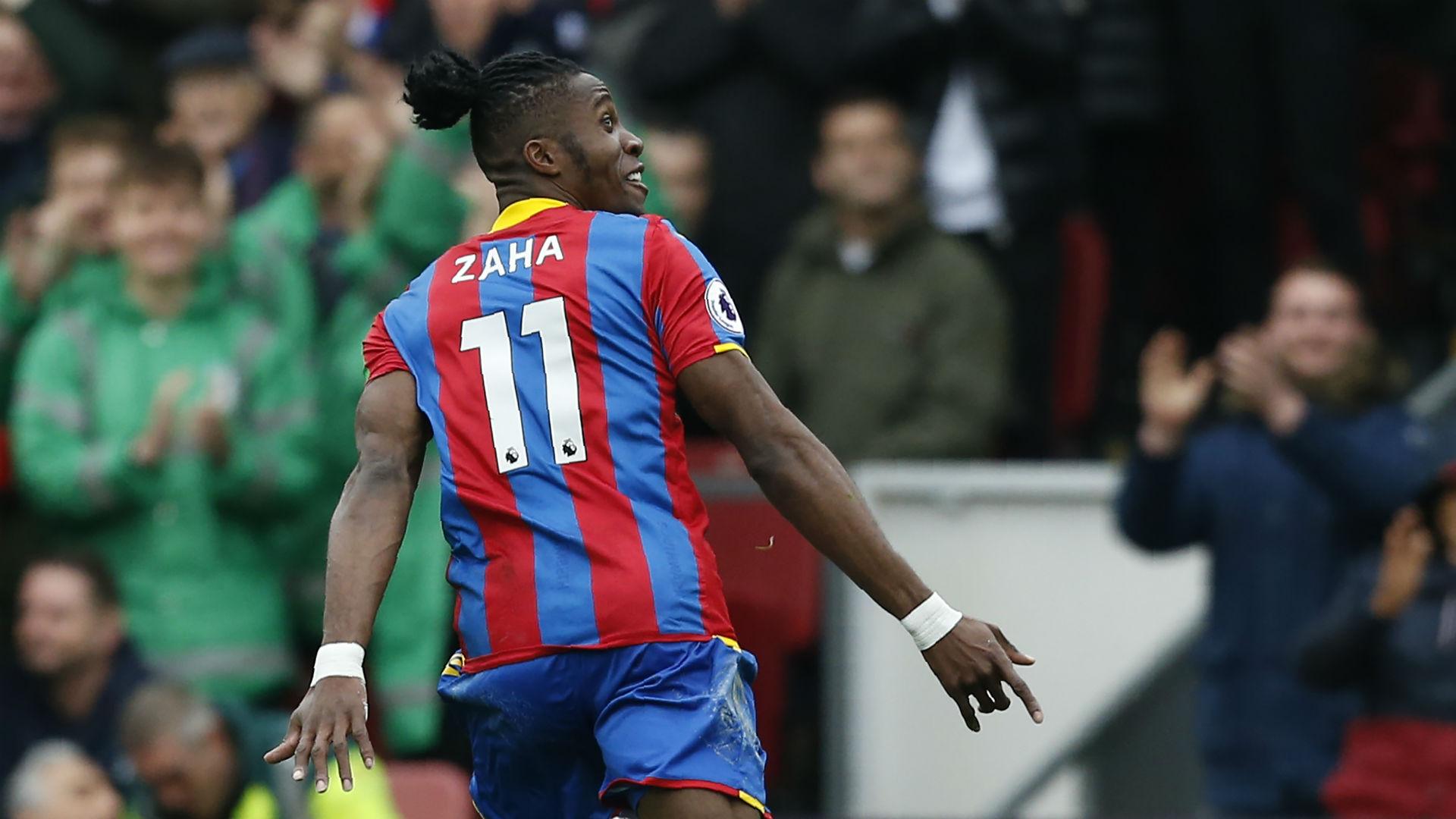 Crystal Palace's Wilfried Zaha named PFA Fans' Player of the Month