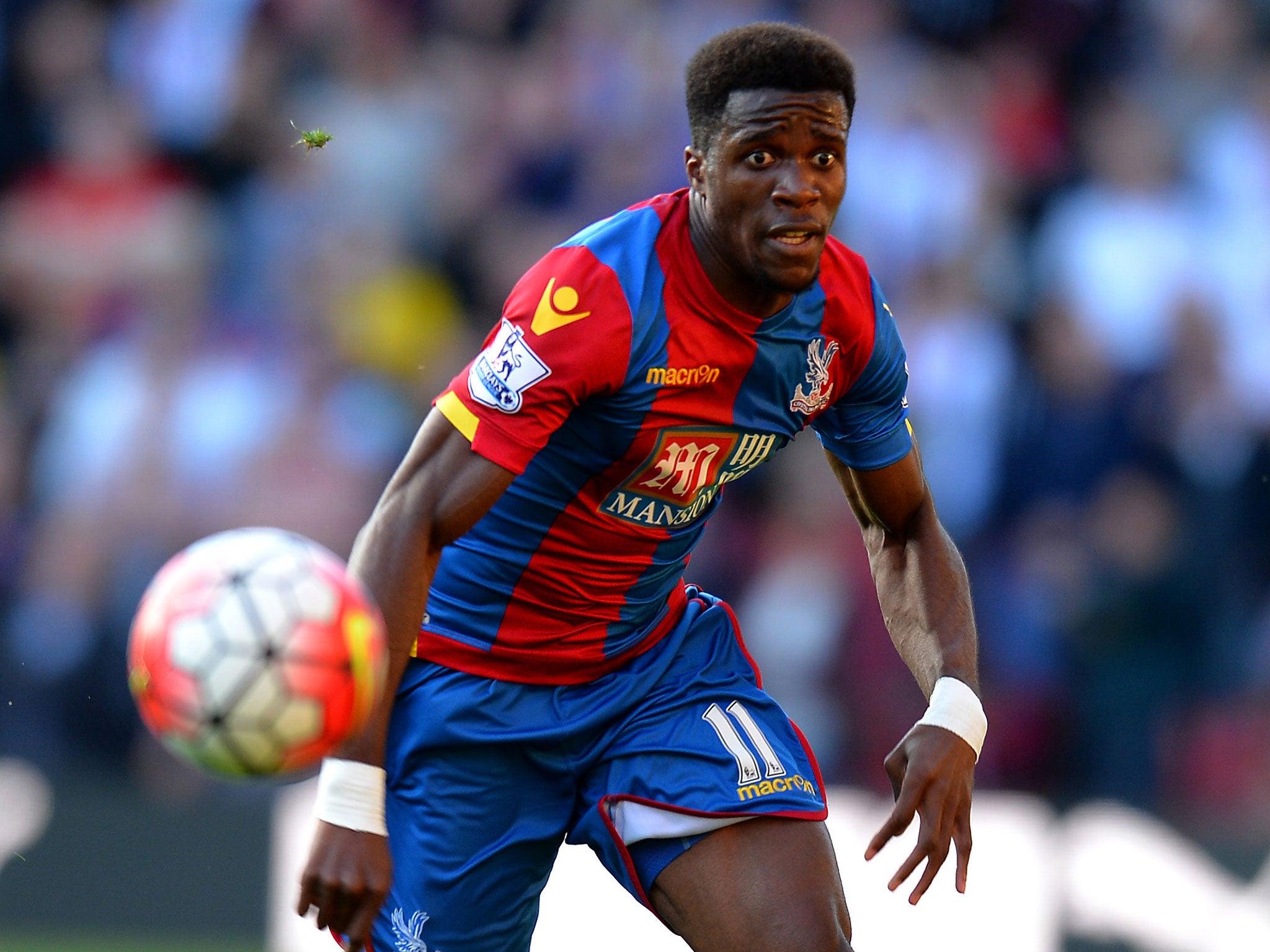 Wilfried Zaha doing his best to 'give back' by donating 10% of his