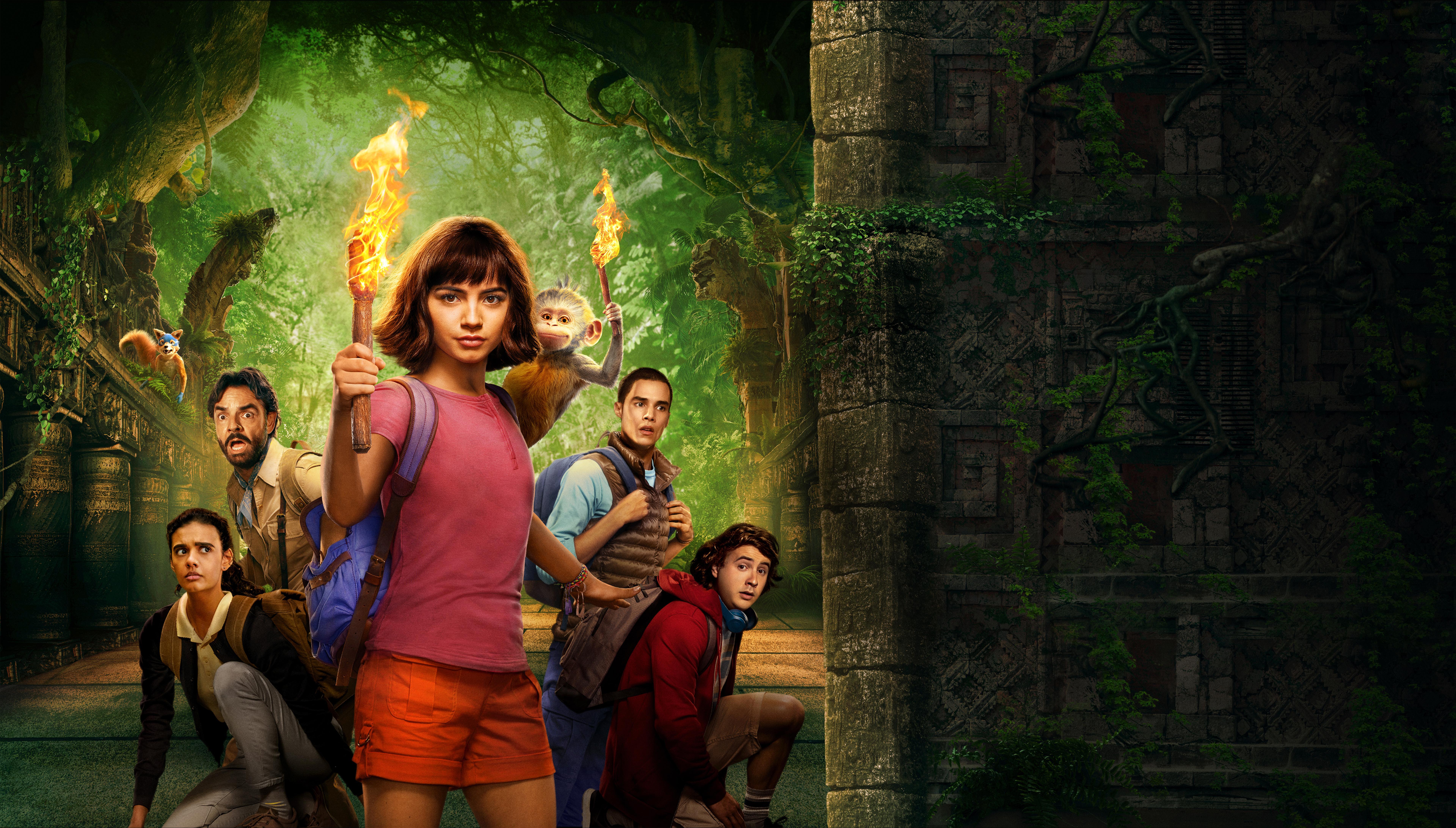 Dora and the Lost City of Gold 8k Ultra HD Wallpaper. Background