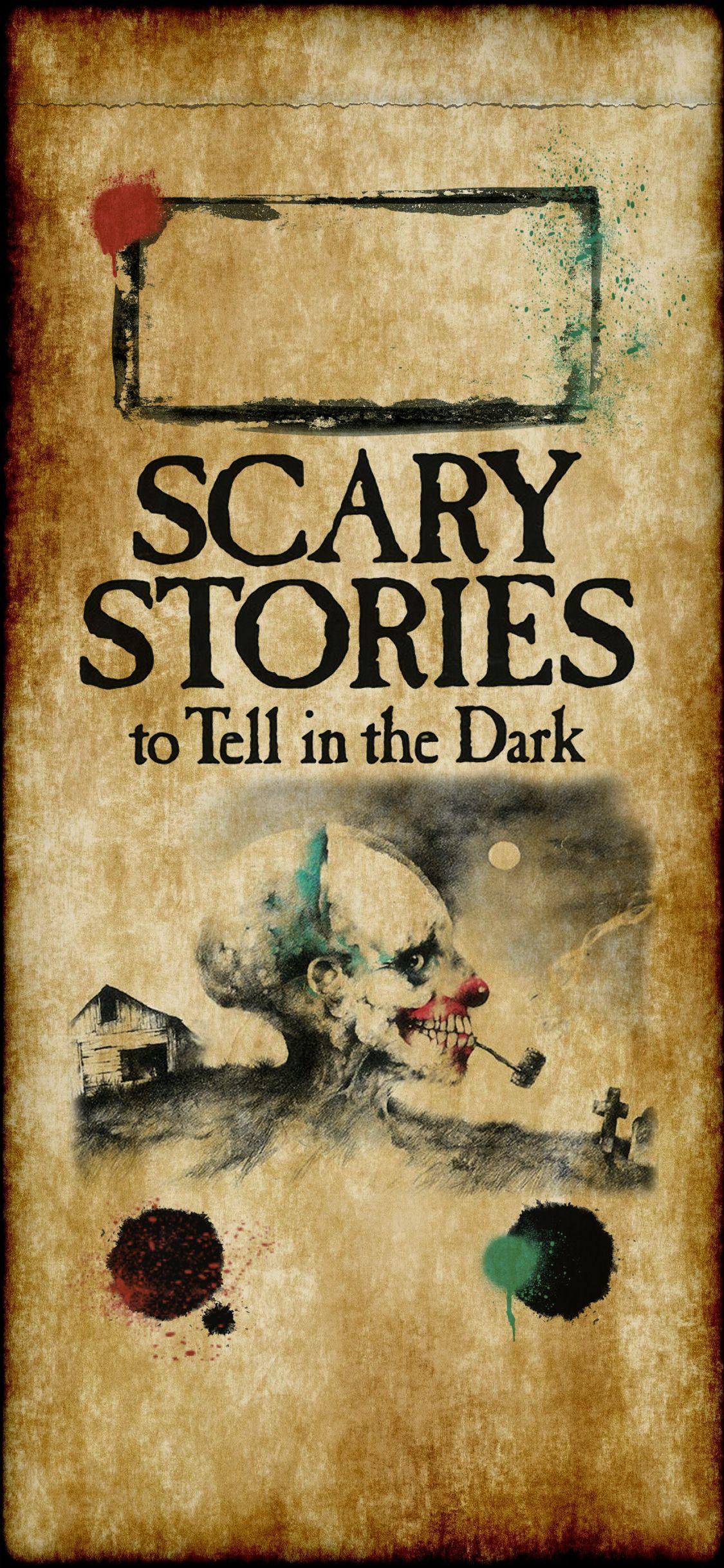 iPhoneX Lock Screen Scary Stories To Tell In The Dark. iPhone