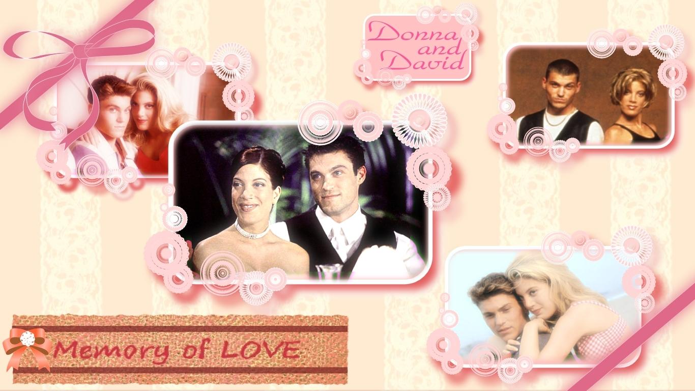 Beverly Hills - Donna and David HD wallpaper