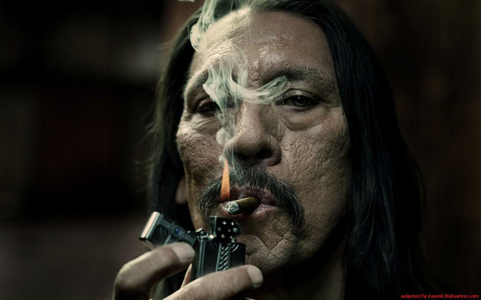 men, cigars, Danny Trejo wallpaper
