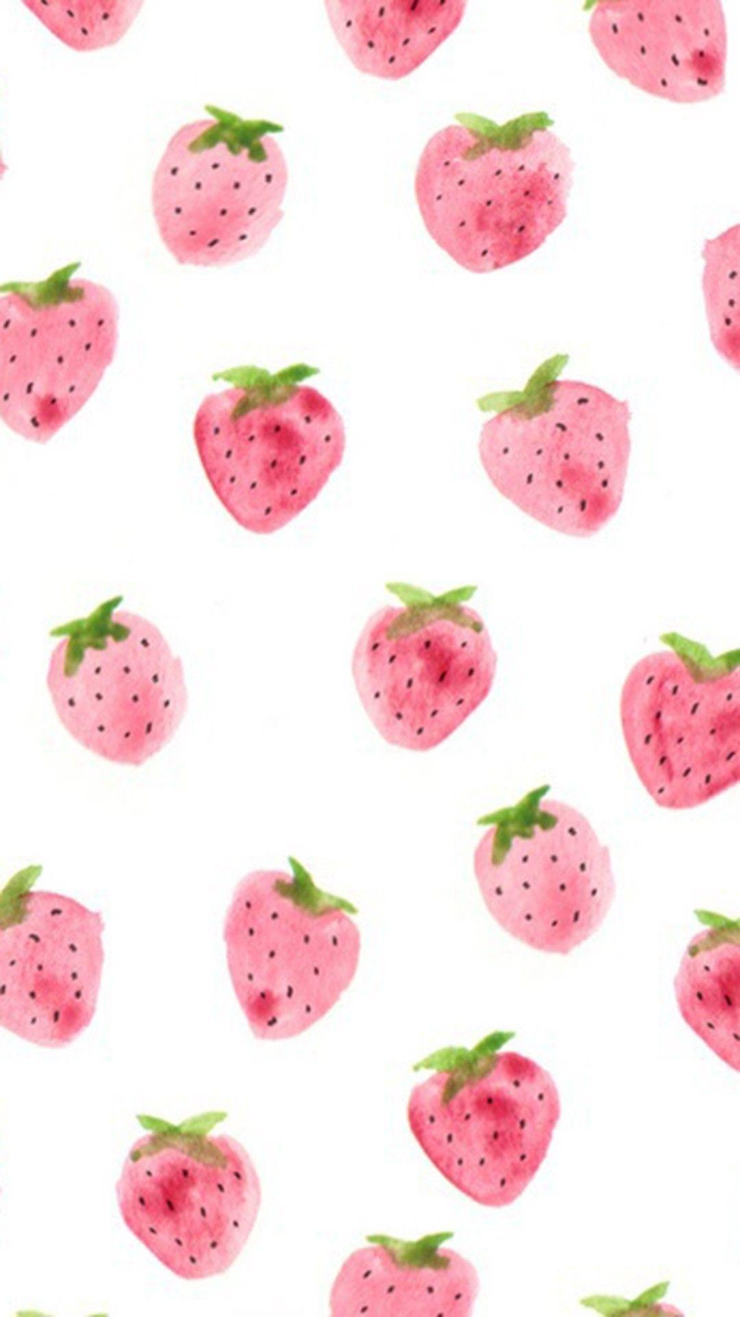 watercolor strawberries!. WATERCOLOR IDEAS. Summer