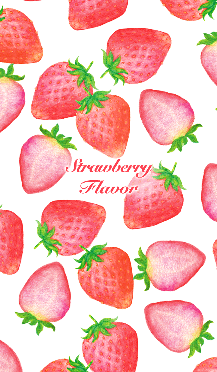 Strawberry of watercolor!. Your Likes in 2019