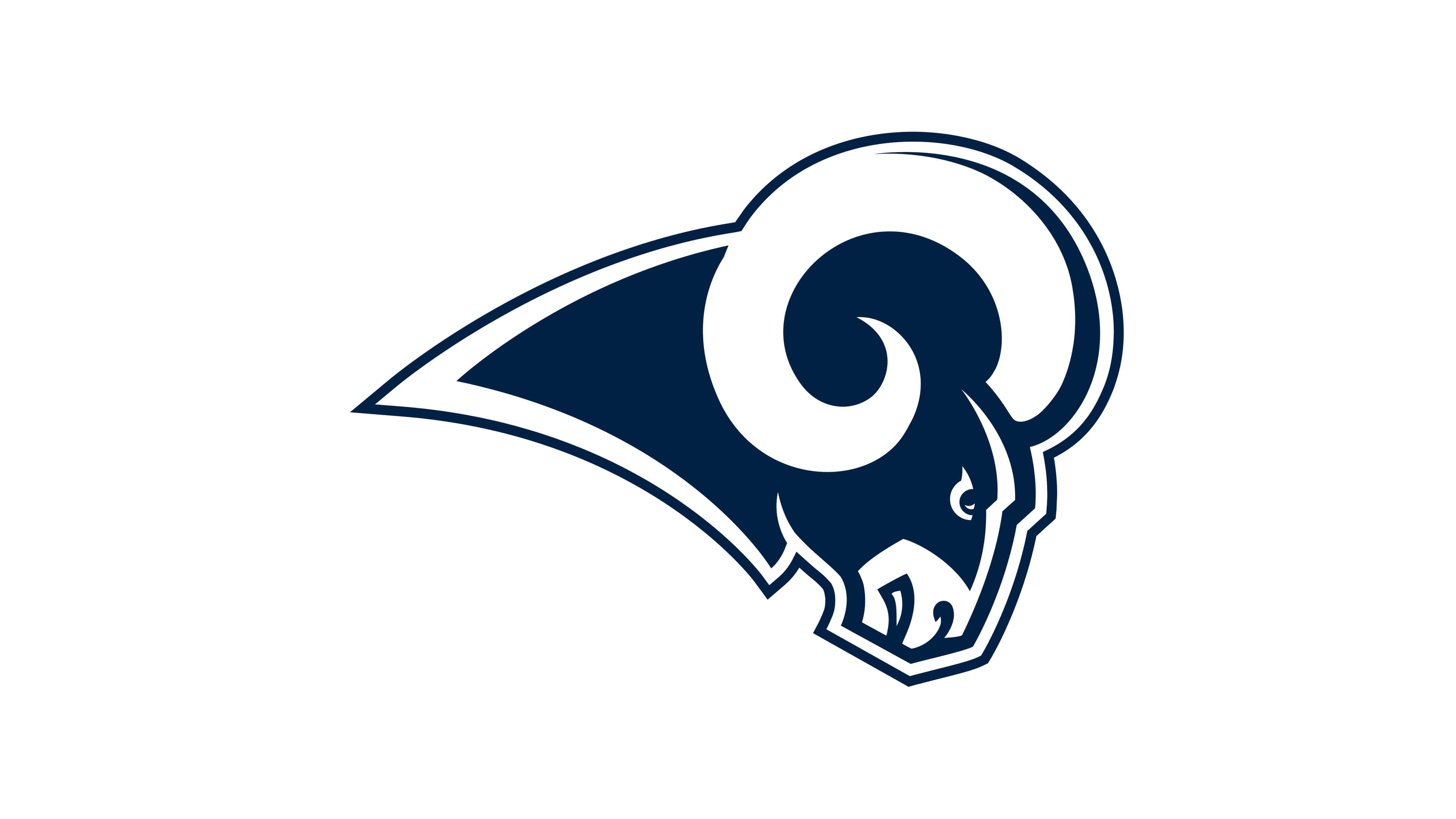 Los Angeles Rams NFL Logo UHD 4K Wallpaper