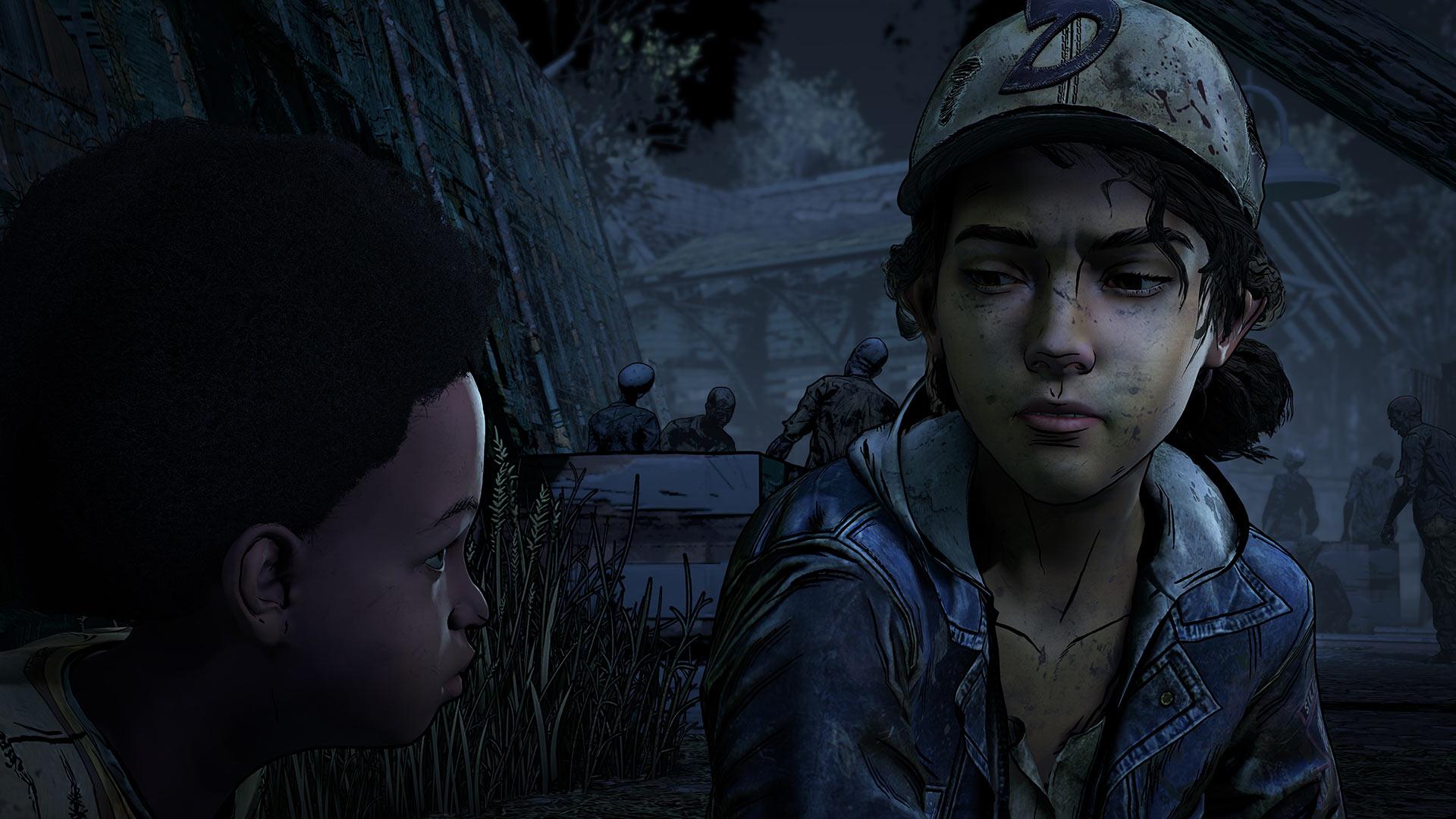 Обои the walking dead telltale