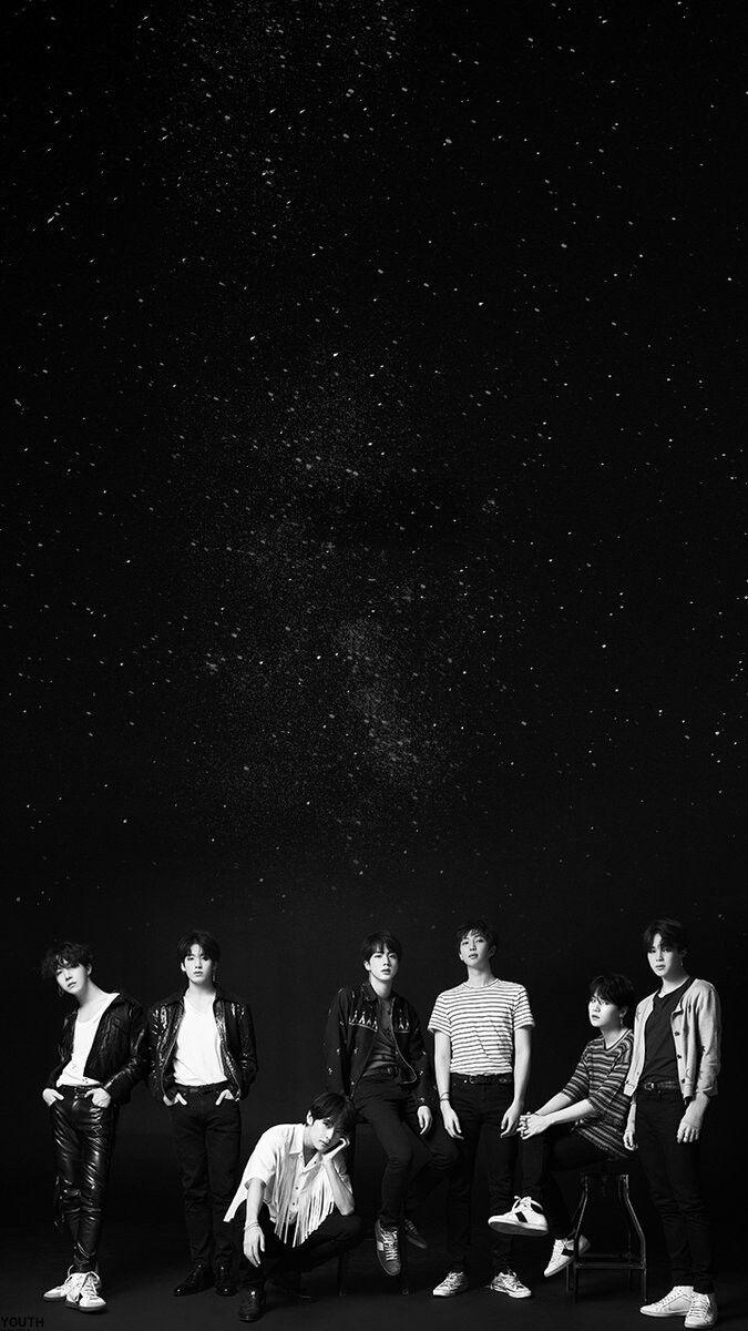 BTS love yourself black heart kpop love yourself HD phone wallpaper   Peakpx